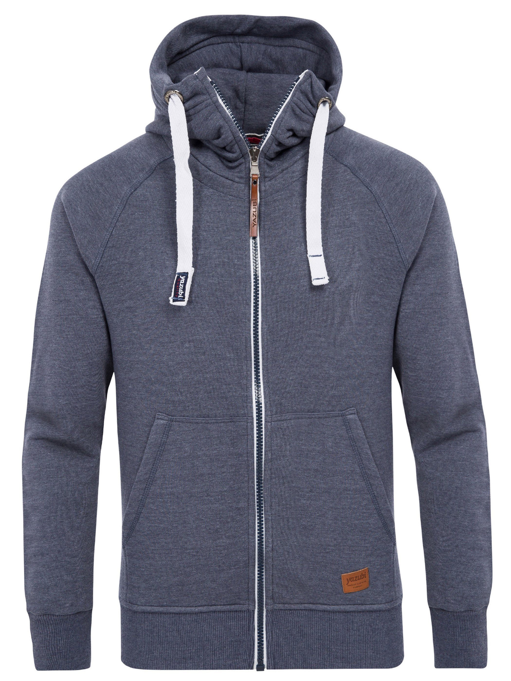 Yazubi Kapuzensweatjacke Jacob Zip Hoodie mit Kapuze