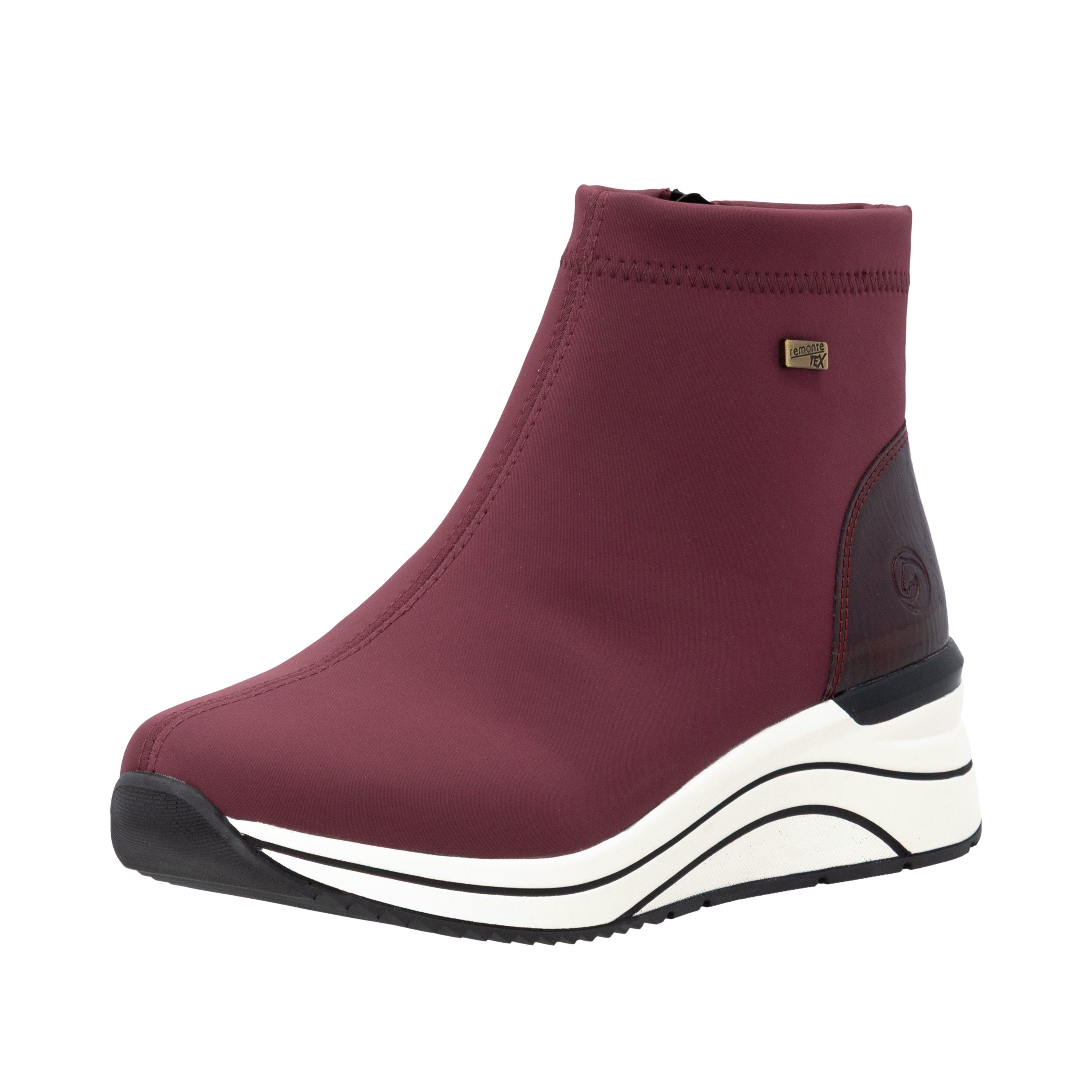 Remonte Keilstiefelette Reißverschluss-Boots mit wasserabweisender TEX-Membrane