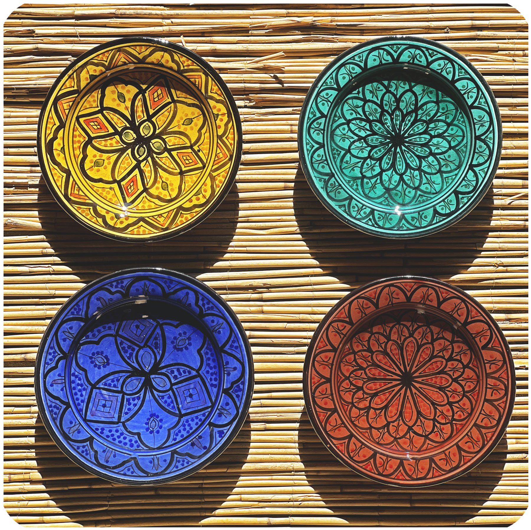 handbemalt Orientalischer Keramik Teller klein Teller SIMANDRA