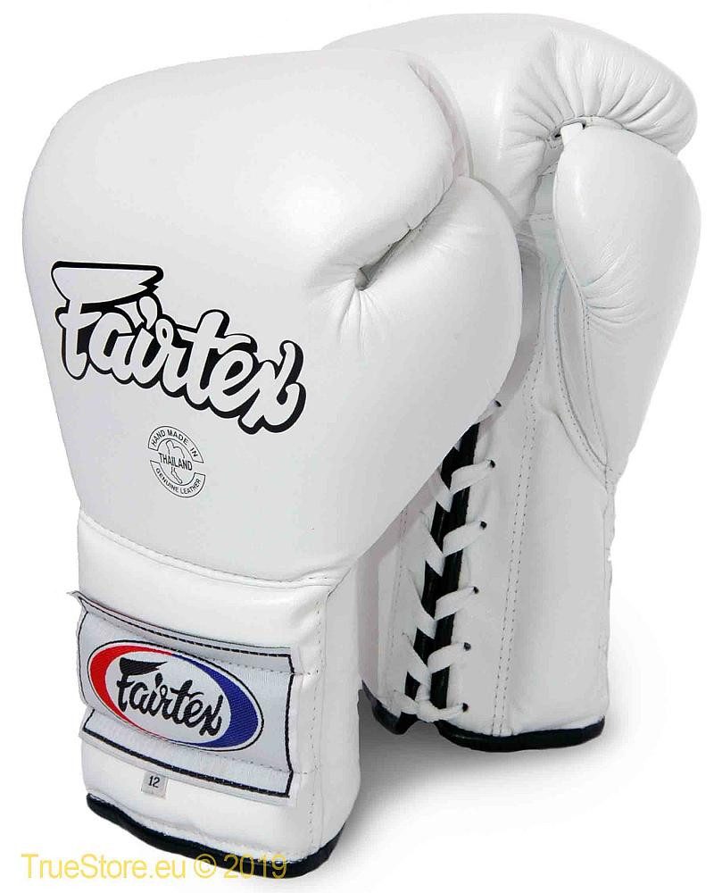 Fairtex Boxhandschuhe Fairtex BGL7 Leder Boxhandschuhe Mexican, BGL7 Mexican Style mit Schnürverschluss