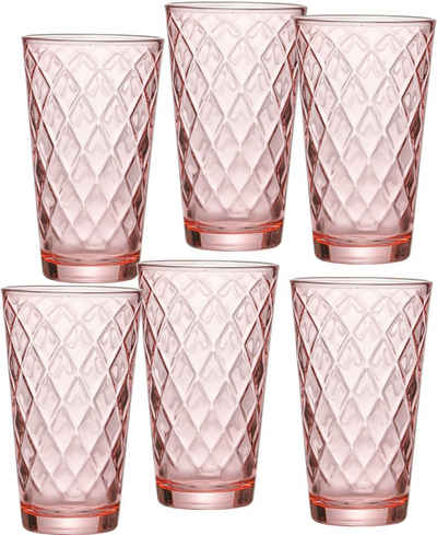 Ritzenhoff & Breker Longdrinkglas »Wela«, Glas, topaktuelles Innen-Facetting, 400 ml