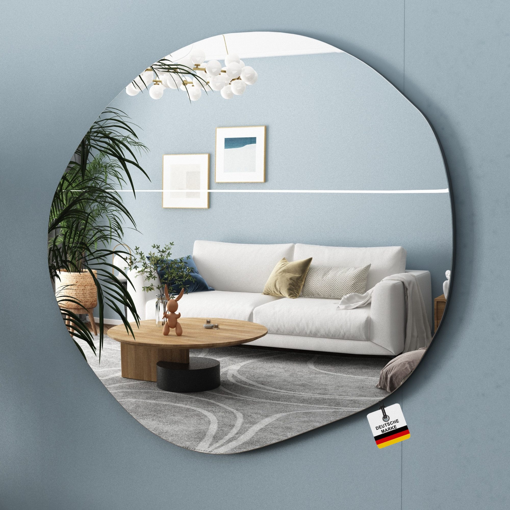 Spiegel Albatros Designerspiegel Asymmetrisch