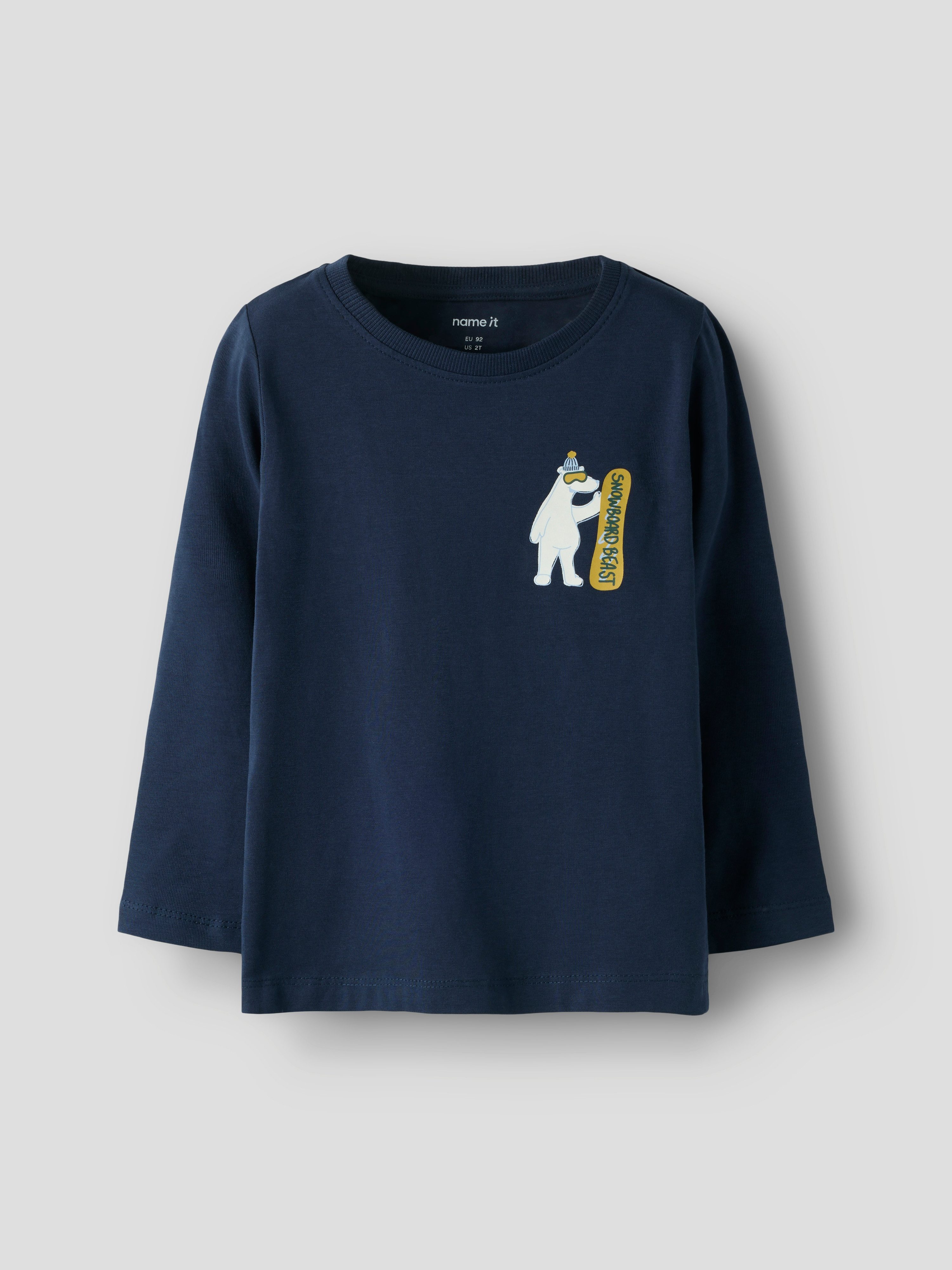 Name It Langarmshirt NMMVUX 2P LS TOP (Packung, 2-tlg) Baumwollmischung, regular fit