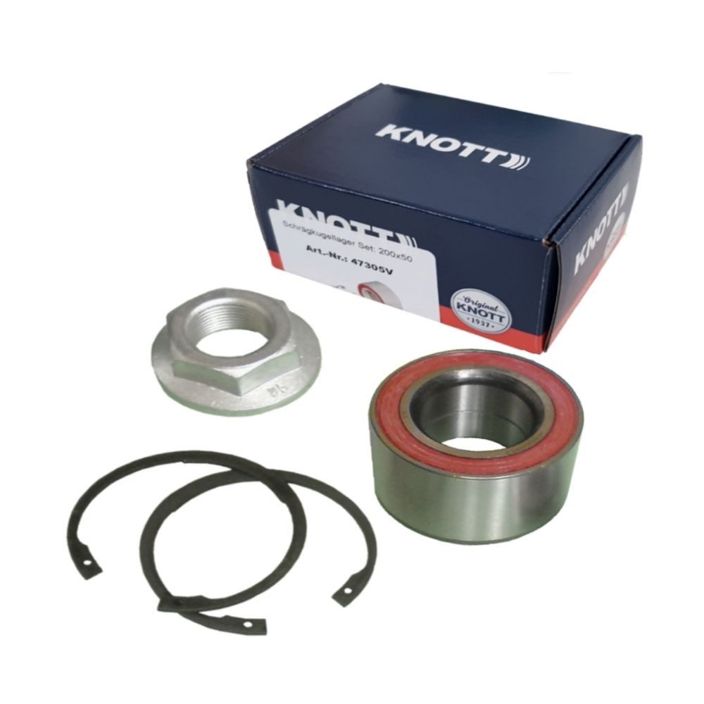 Knott Anhänger 1 x Knott - Radlager - Set 47305V - Lager Ø64 / Ø34 x 37mm