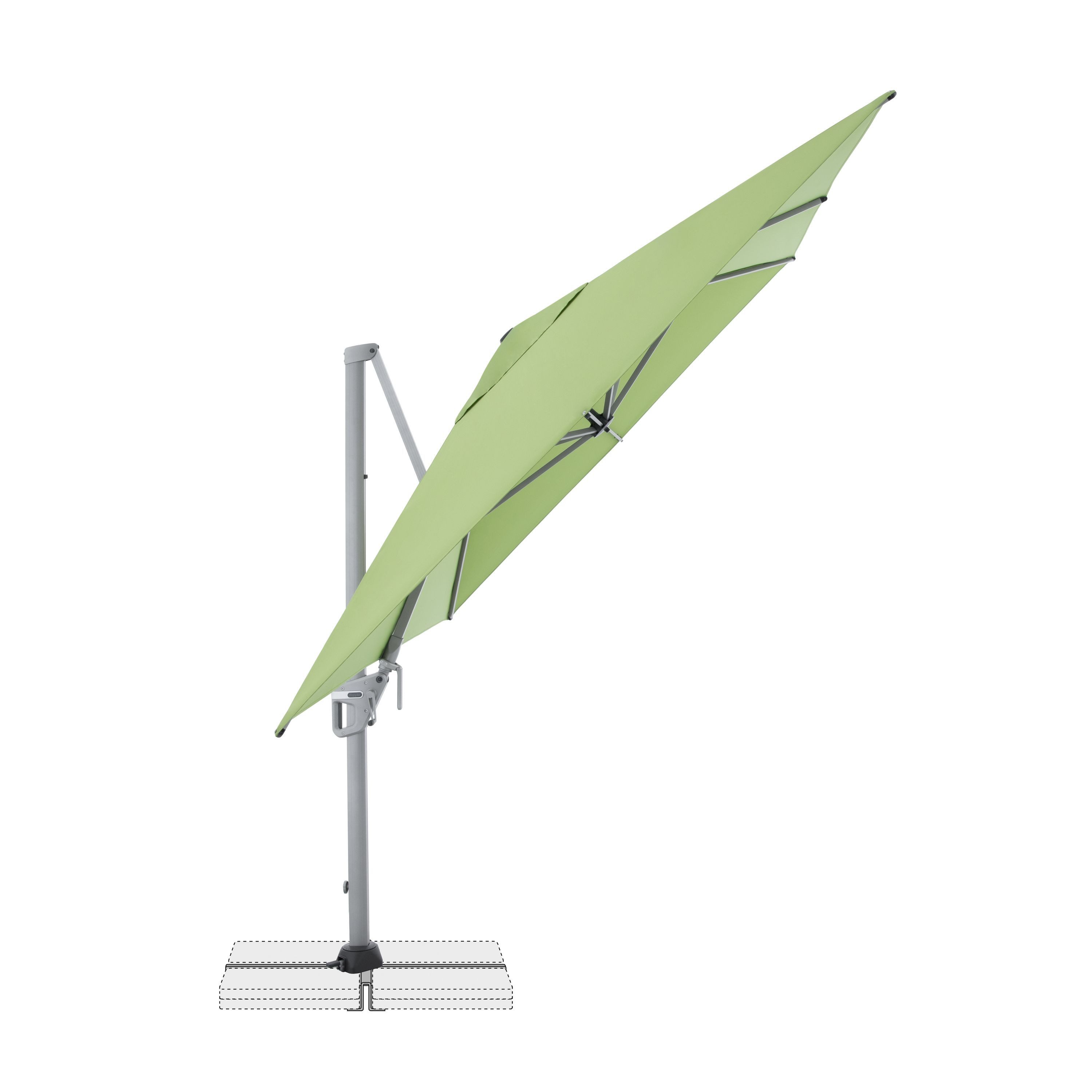 doppler® Ampelschirm Active Neo, 350x260cm, neig- & schwenkbar, 360° drehbar