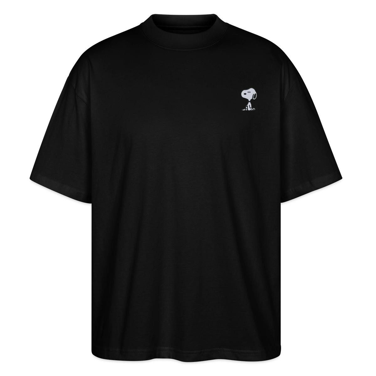 Spreadshirt T-Shirt Peanuts Snoopy Stick Niedlich Oversize Unisex T-Shirt (1-tlg)