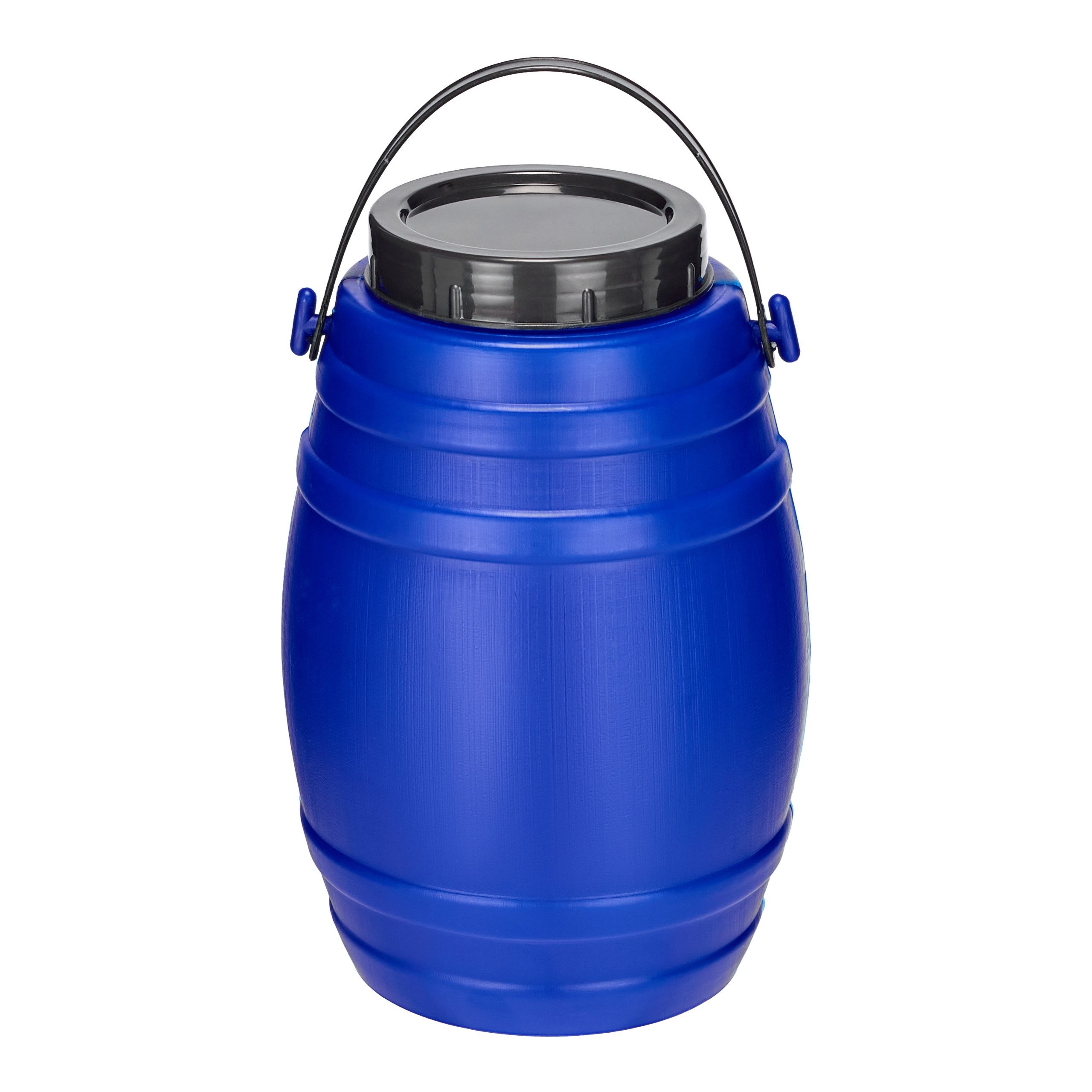 Garronda Regentonne 4L Behälter mit Deckel Weithalsfass BPA-frei GD-0086, Blau, 4 l, (1-tlg), BPA-Frei