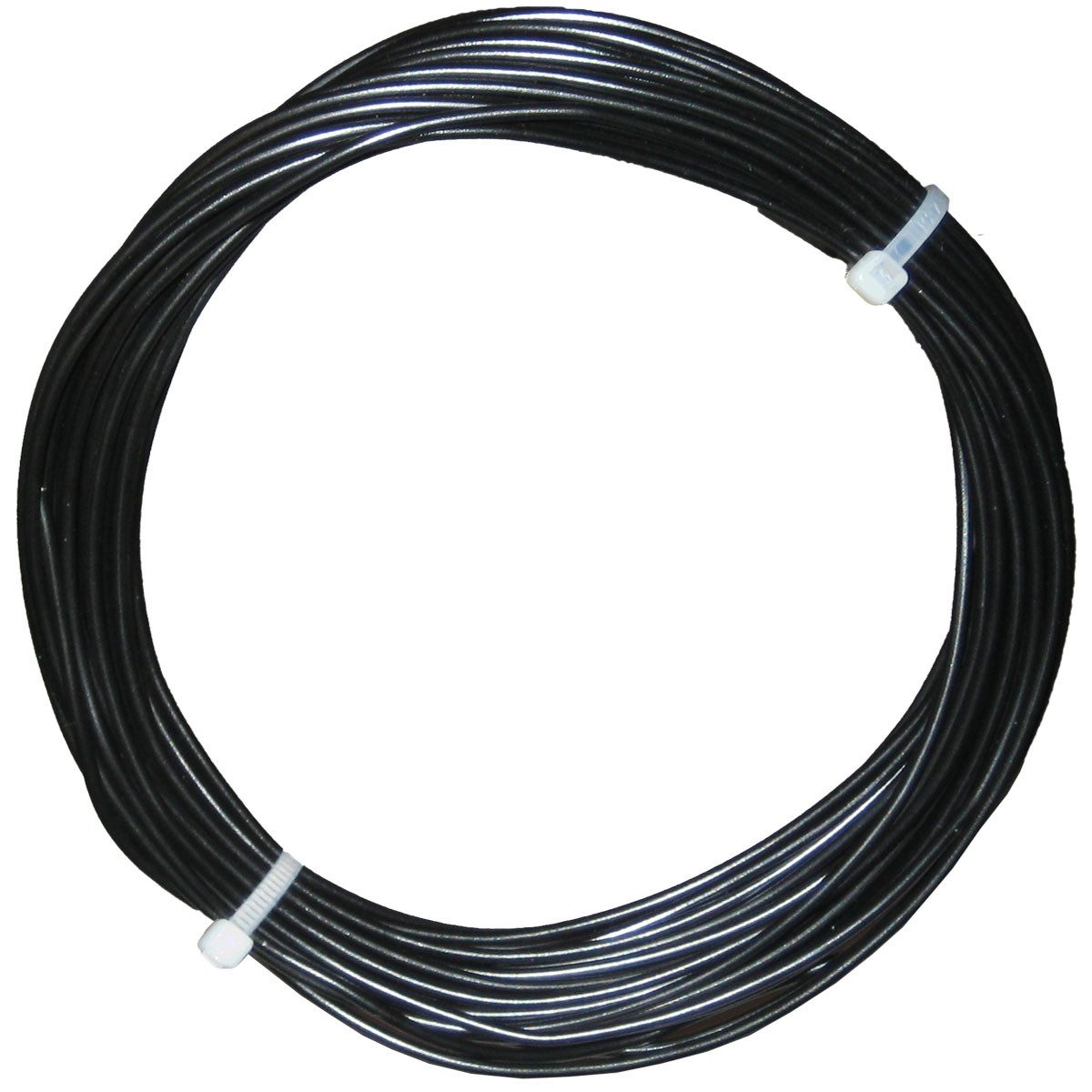 world-trading-net 10m Litze flexibel schwarz 0,5mm² - Ø2mm Elektro-Kabel