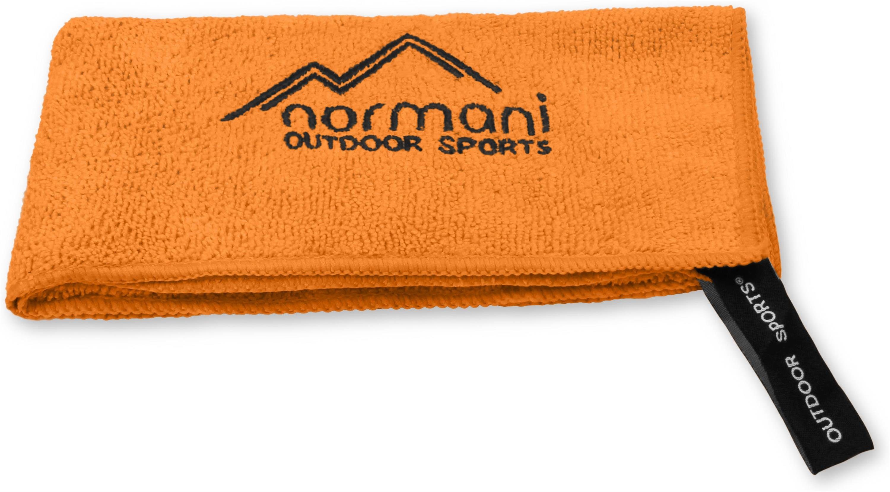 normani Reisehandtuch Mikrofaserhandtuch 40x40 Terry, Microfaser (1-St), Mikrofaserhandtuch mit Aufhänger