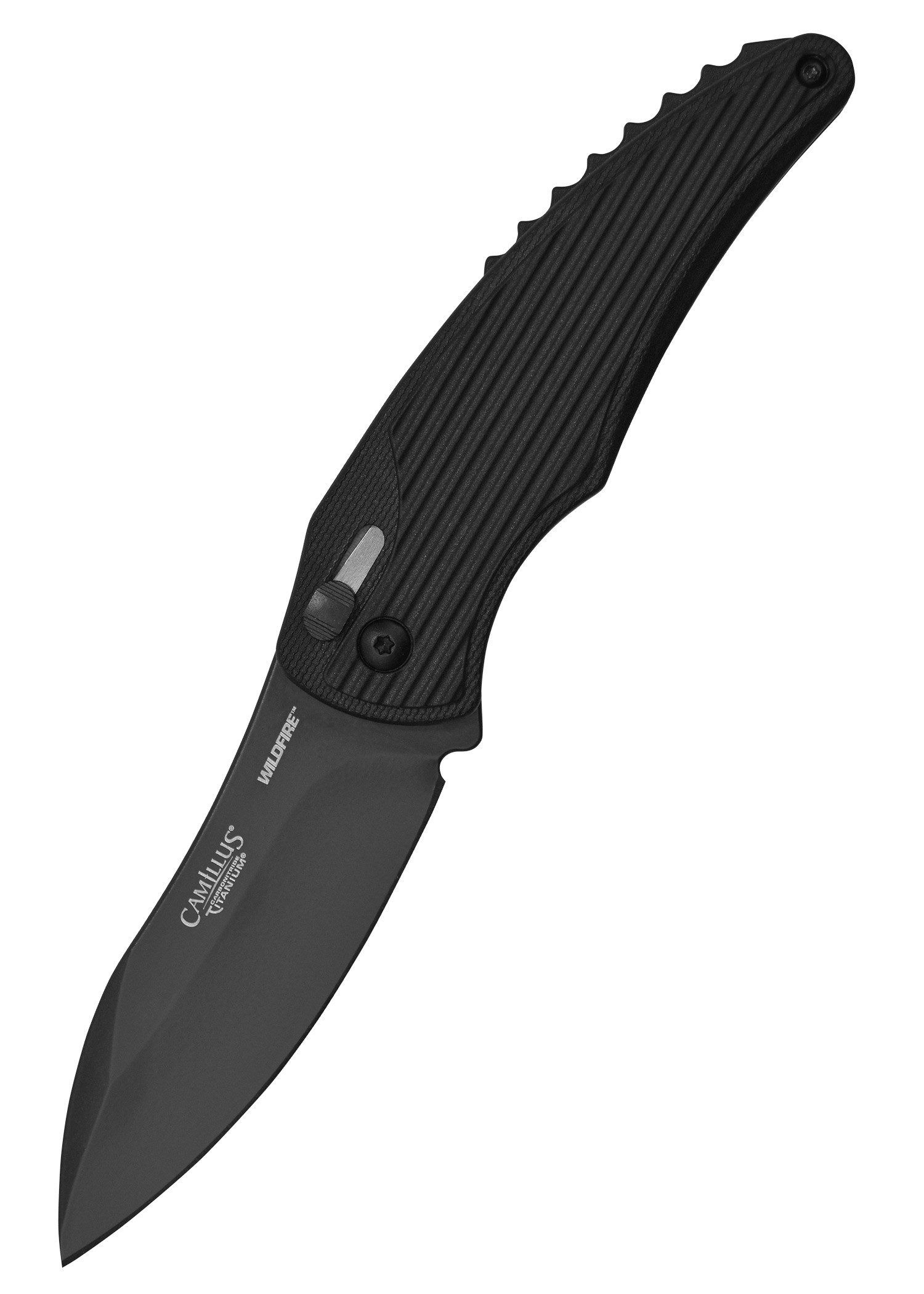 Camillus Taschenmesser Camillus Wildfire 2 Einhandmesser aus AUS-8 Stahl, (1 St), Rostfreier Stahl; Einhandmesser; Robo Quick Launch