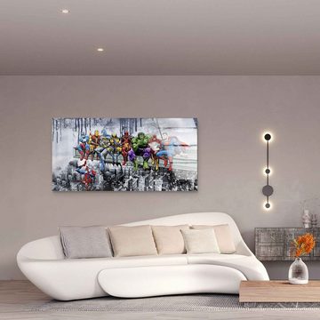 ArtMind XXL-Wandbild HEREOS ON BEAM, Premium Wandbilder als gerahmte Leinwand in verschiedenen Größen