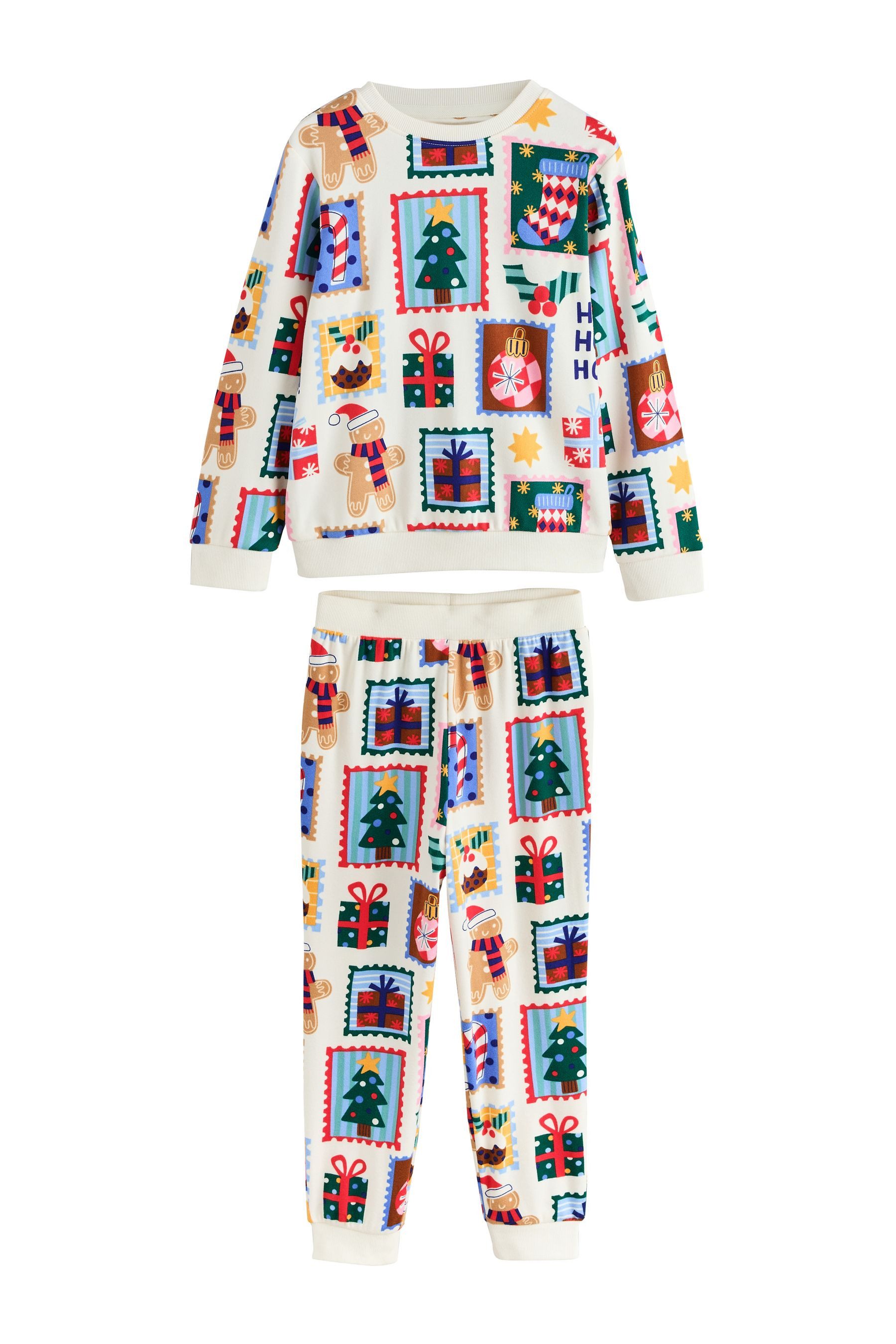 Next Pyjama Weihnachtlicher Schlafanzug, Familienkollektion (2 tlg)