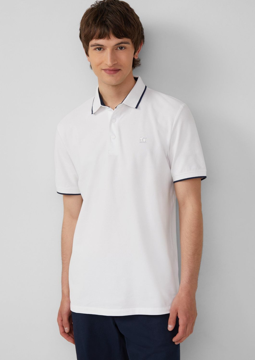 s.Oliver Poloshirt Kragen, Knopfleiste, kurzarm