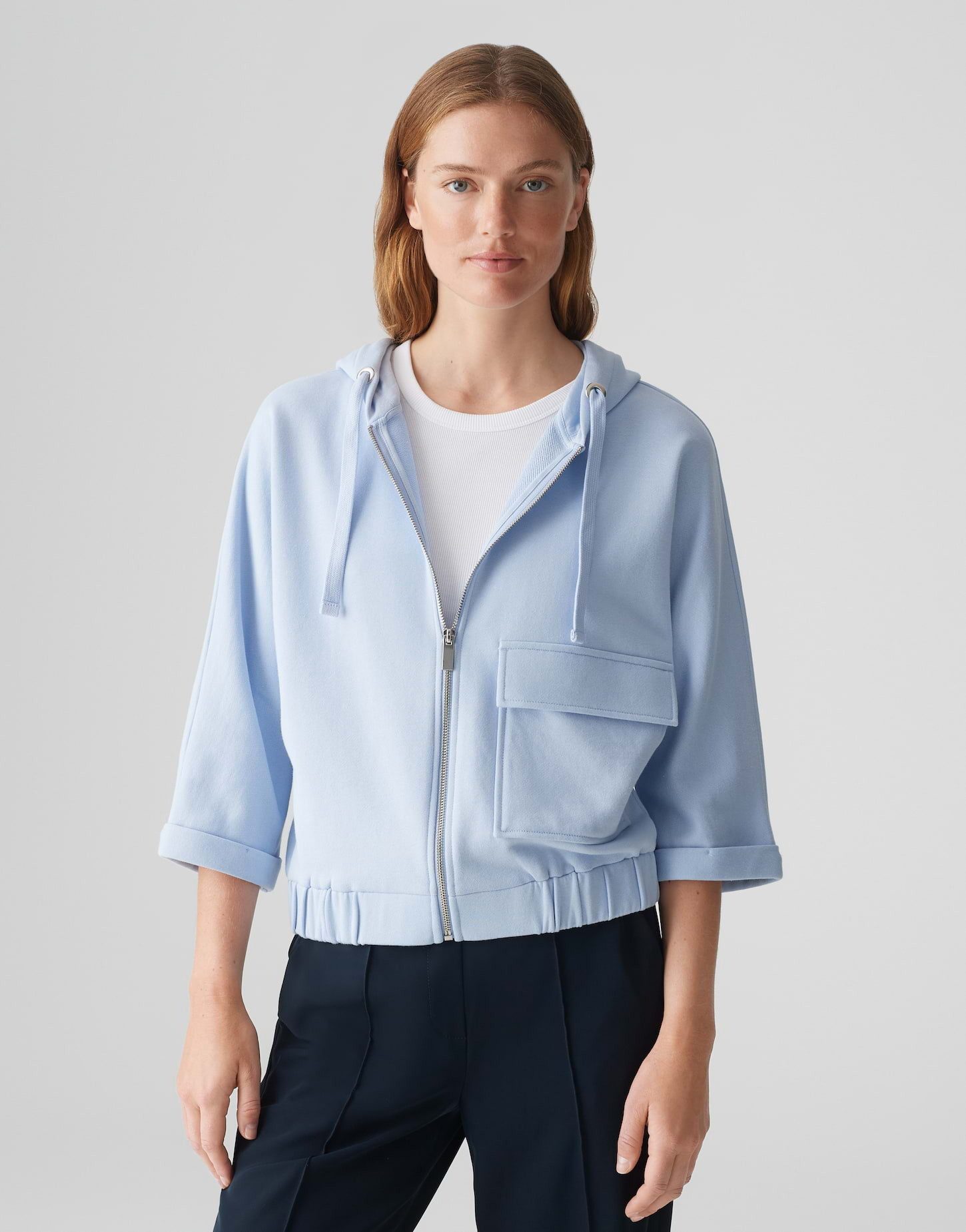 OPUS Sweatjacke GUSA Batwing Fit aus günstig online kaufen
