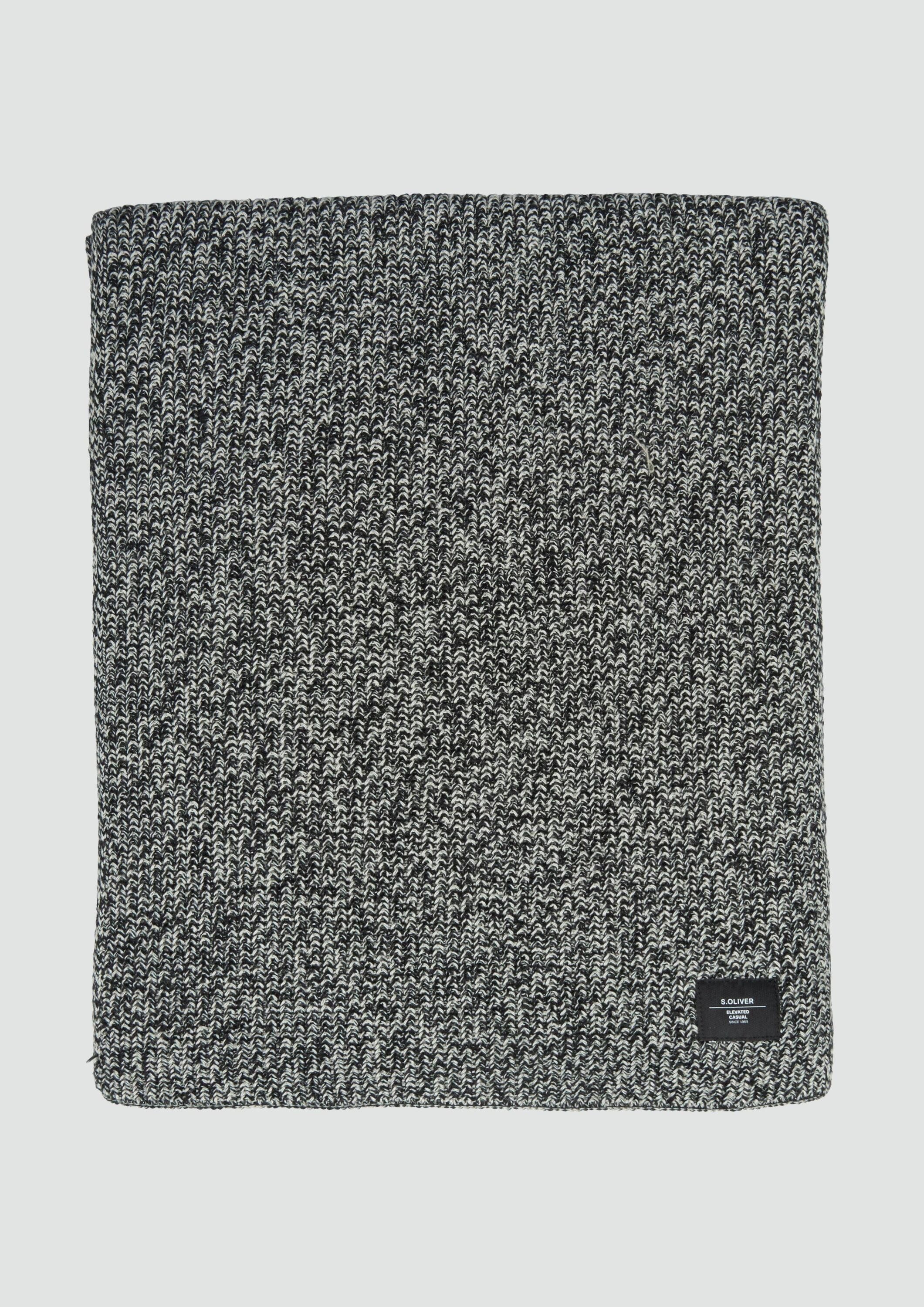 s.Oliver Schal Tuch, Baumwollschal aus Mouliné günstig online kaufen