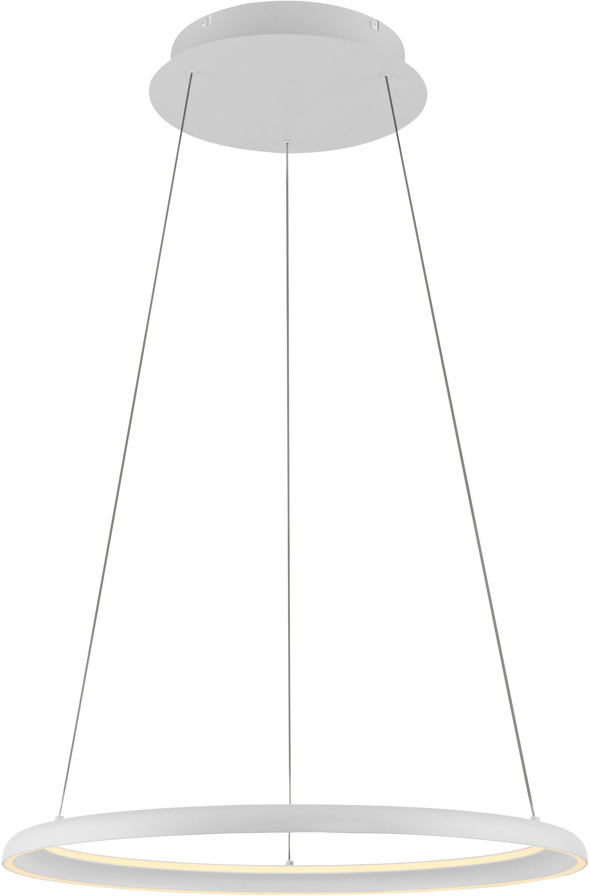 SCHÖNER WOHNEN-Kollektion LED Pendelleuchte QUILLO, Dimmfunktion, LED fest integriert, Warmweiß, SCHÖNER WOHNEN Kollektion, SimplyDim, Memoryfunktion, Comfort-Lift