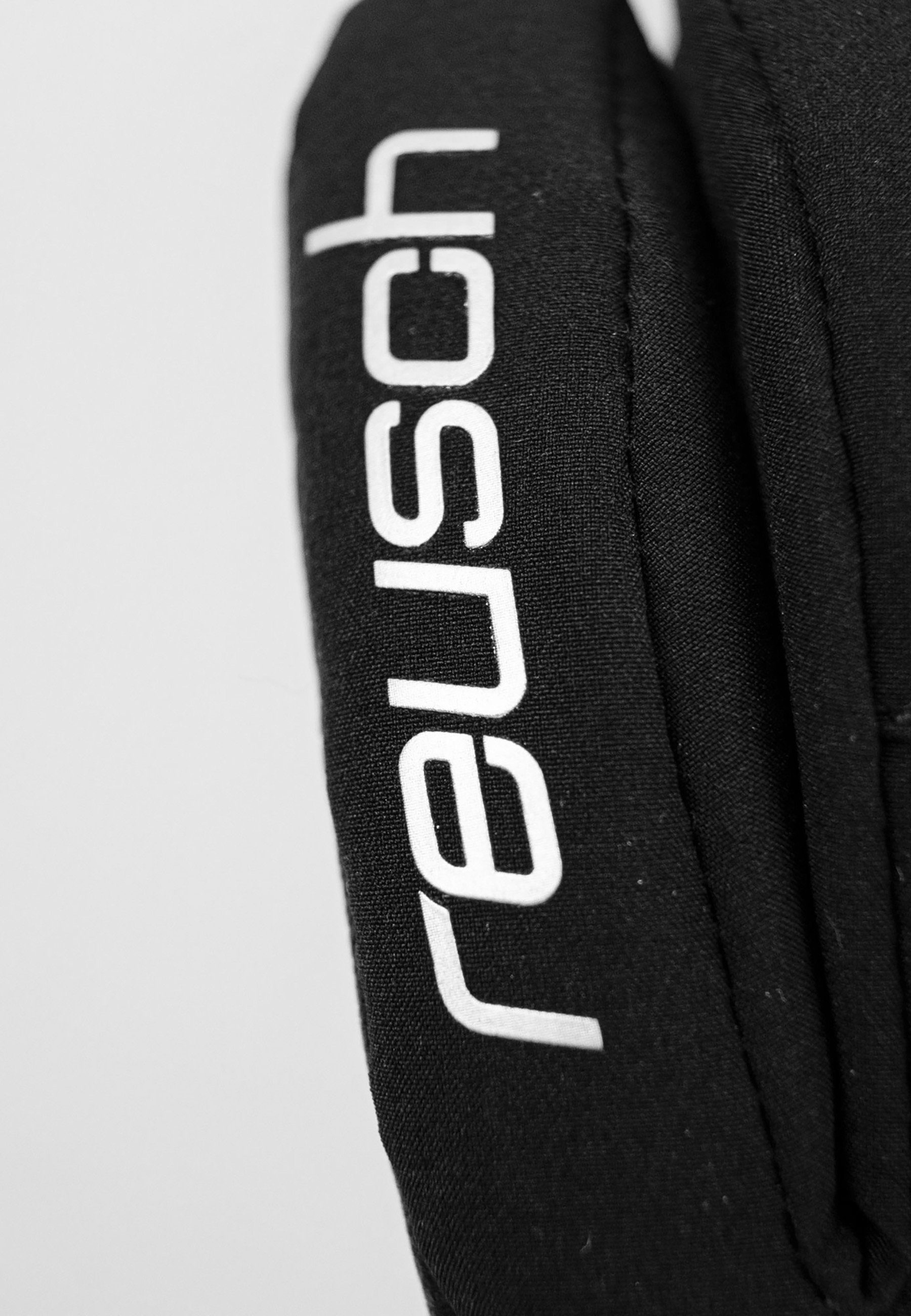 Reusch Skihandschuhe Material aus Tessa STORMBLOXX™ grau-schwarz atmungsaktivem und wasserdichtem