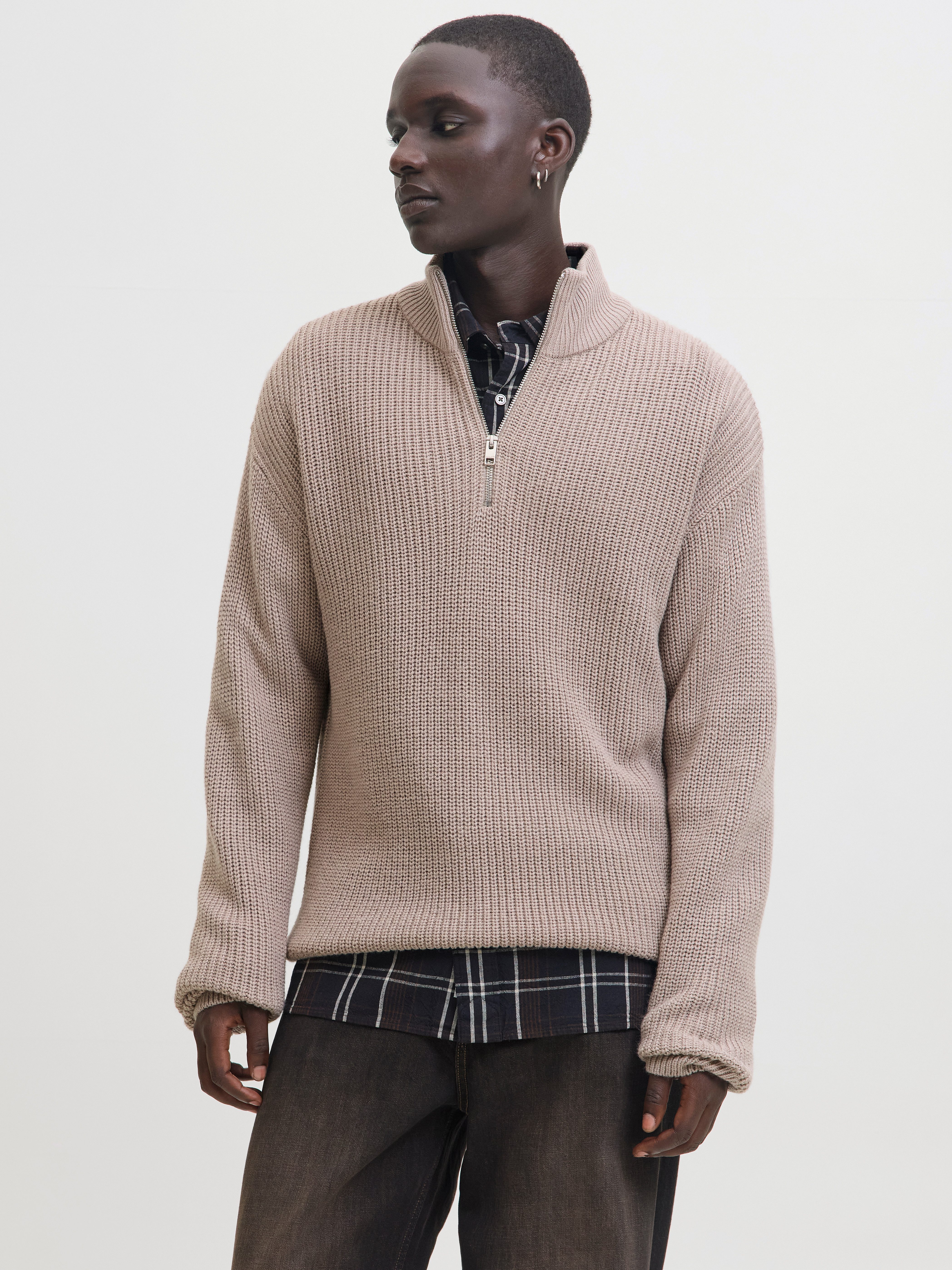 Jack & Jones Troyer JJKAITO KNIT günstig online kaufen