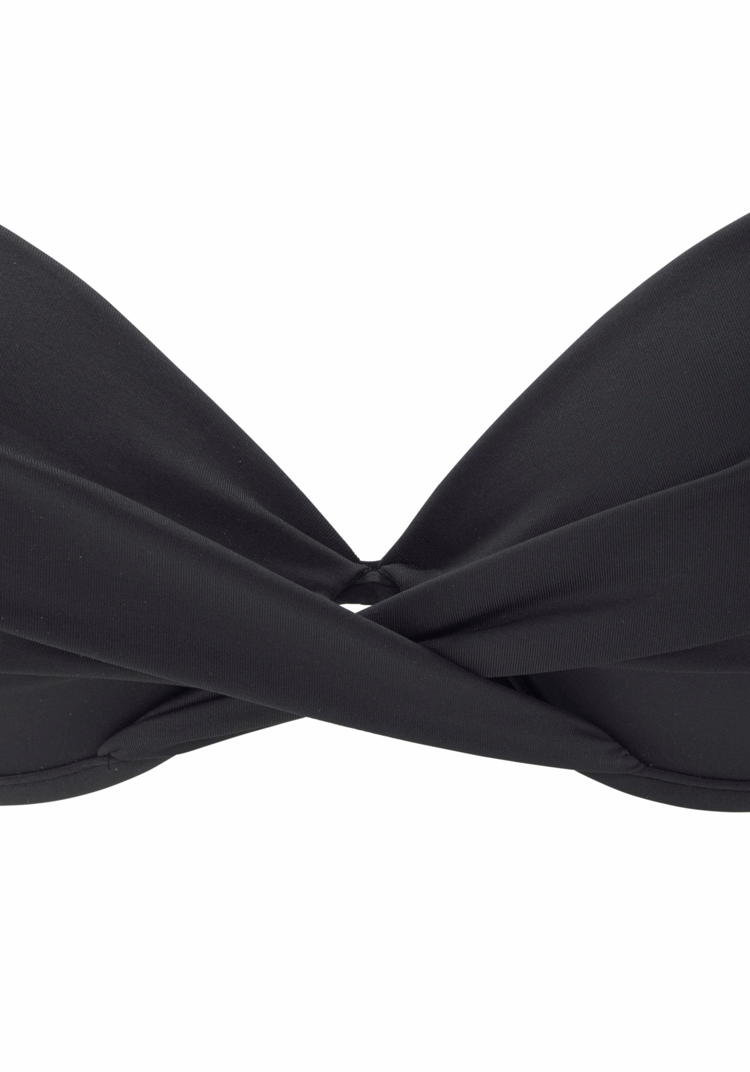 s.Oliver Push-Up-Bikini-Top Spain, in Wickeloptik