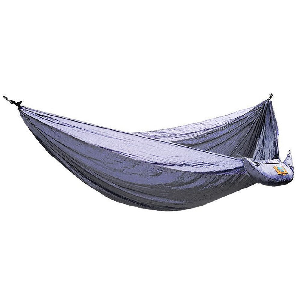 Ticket to the Moon Hängematte Single Reisehängmatte Ticket To The Moon dunkelgrau- hellgrau, Robuste und dauerhafte Qualität!