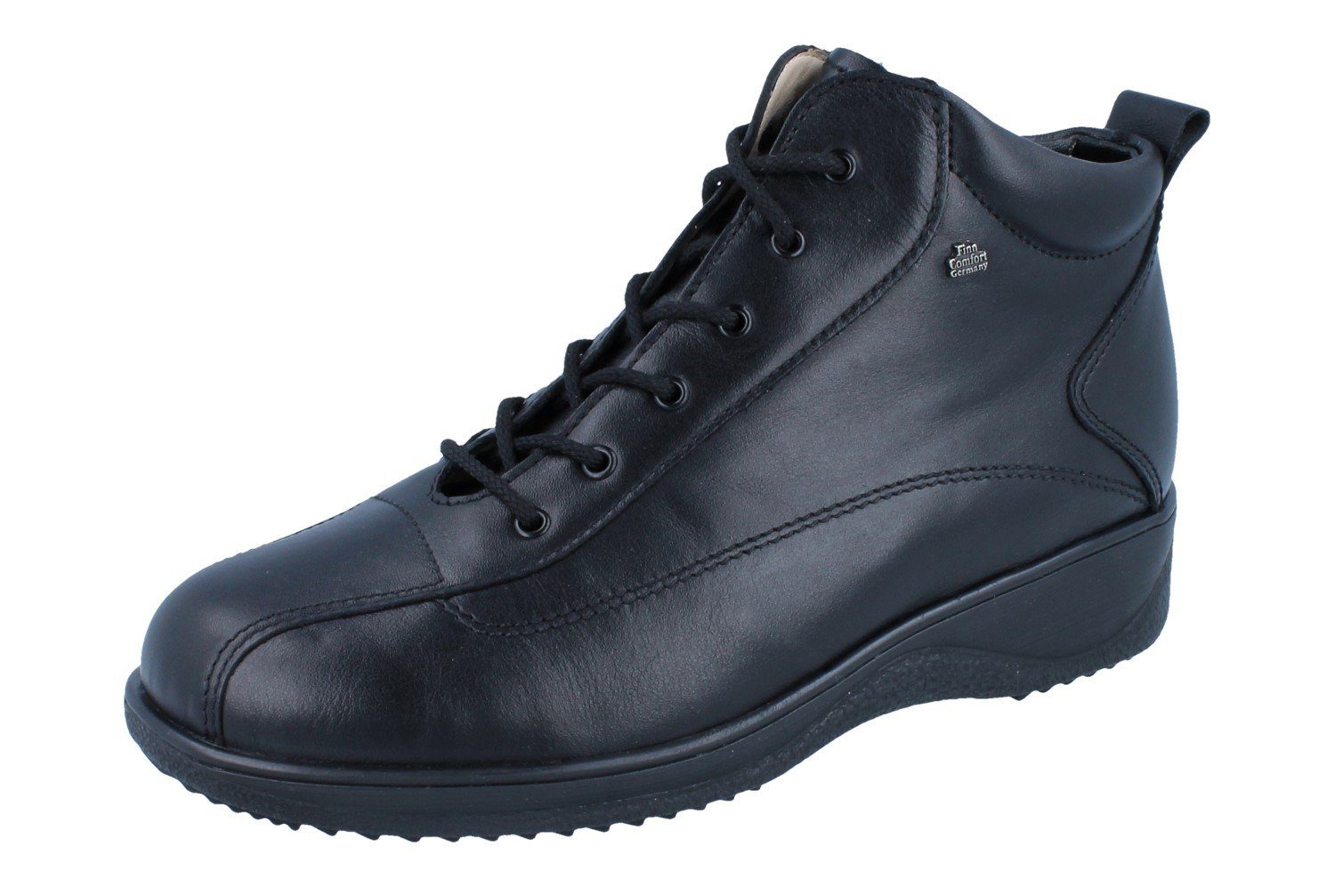 Finn Comfort FINN COMFORT Stiefel Aarau schwarz/NappaSeda - Größe: UK 8 Stiefel Wechselfußbett