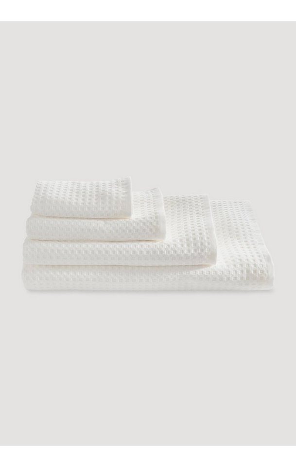 Hessnatur Handtücher Waffelpiqué aus reiner Bio-Baumwolle, Web (1-St)