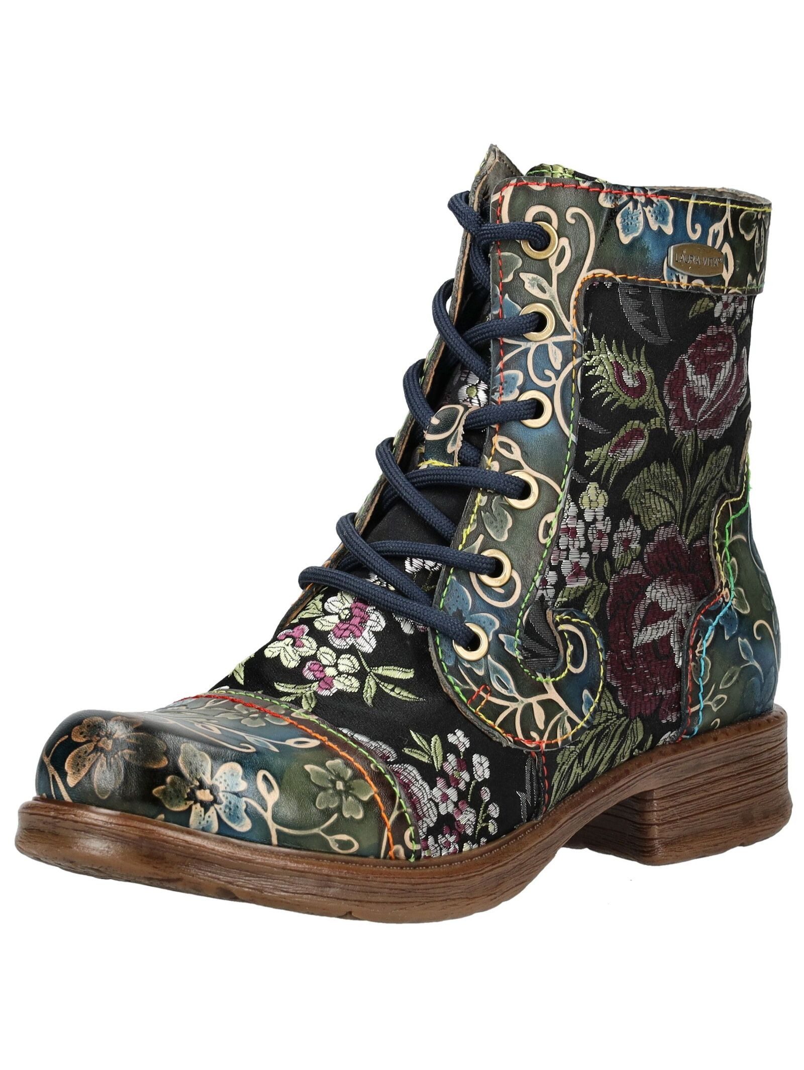 LAURA VITA LAURA VITA Stiefelette Leder/Textil Schnürstiefelette günstig online kaufen