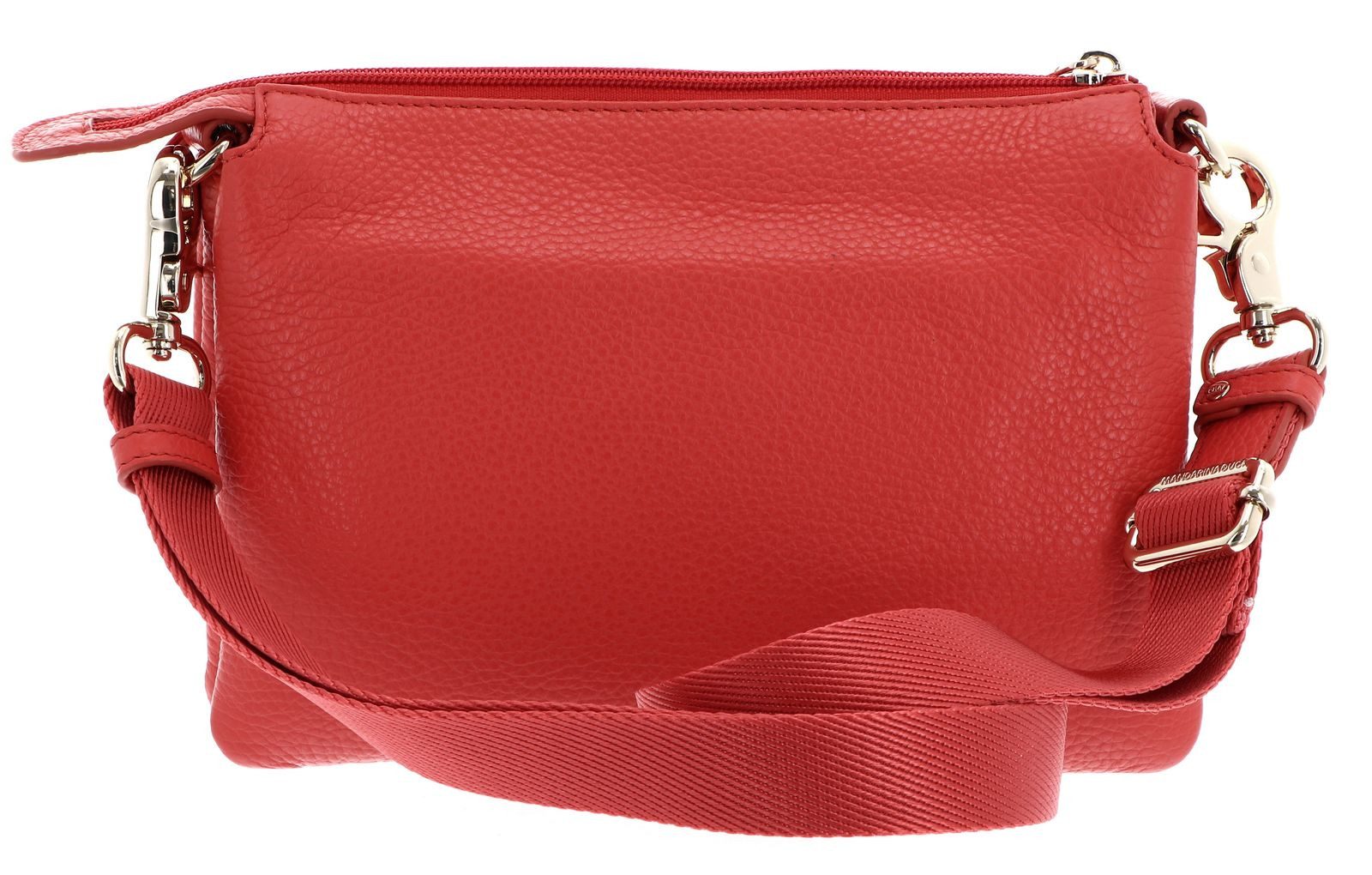 Mandarina Duck Umhängetasche Crossbody Bag, aus echtem Rindsleder