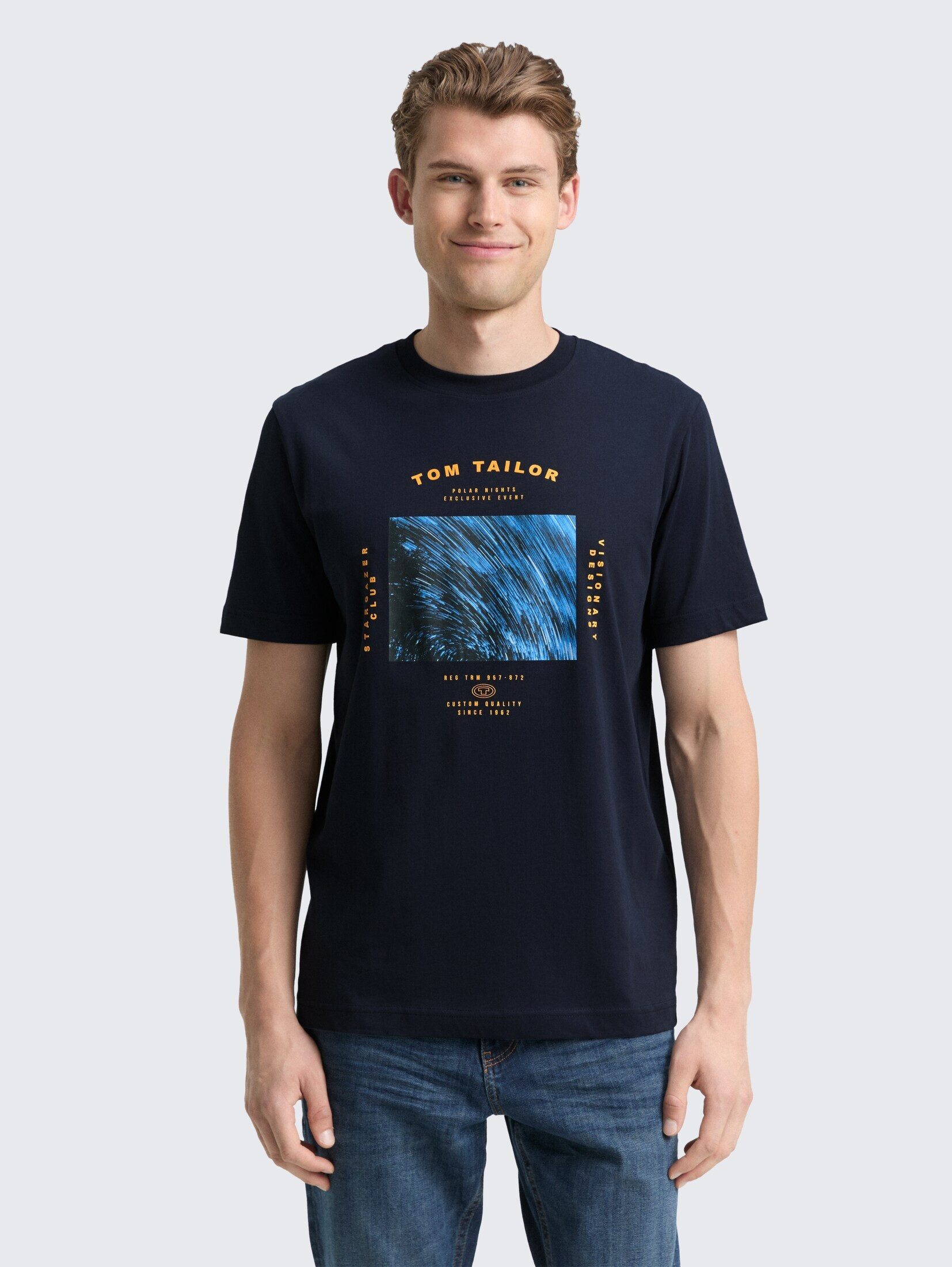 TOM TAILOR T-Shirt T-Shirt T-Shirt mit Foto-Print günstig online kaufen