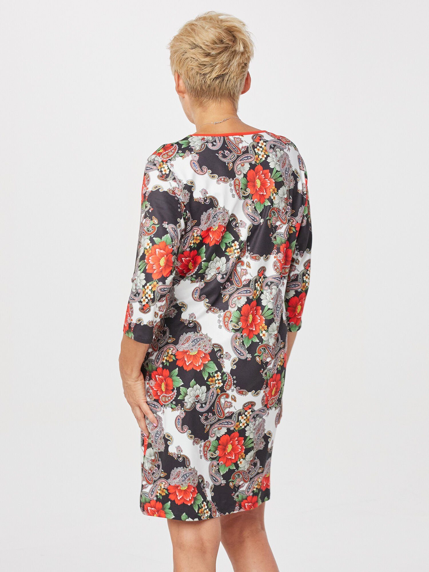 Belli Beaux Langarmshirt Schlafkleid atmungsaktiv mit Paisley Muster günstig online kaufen