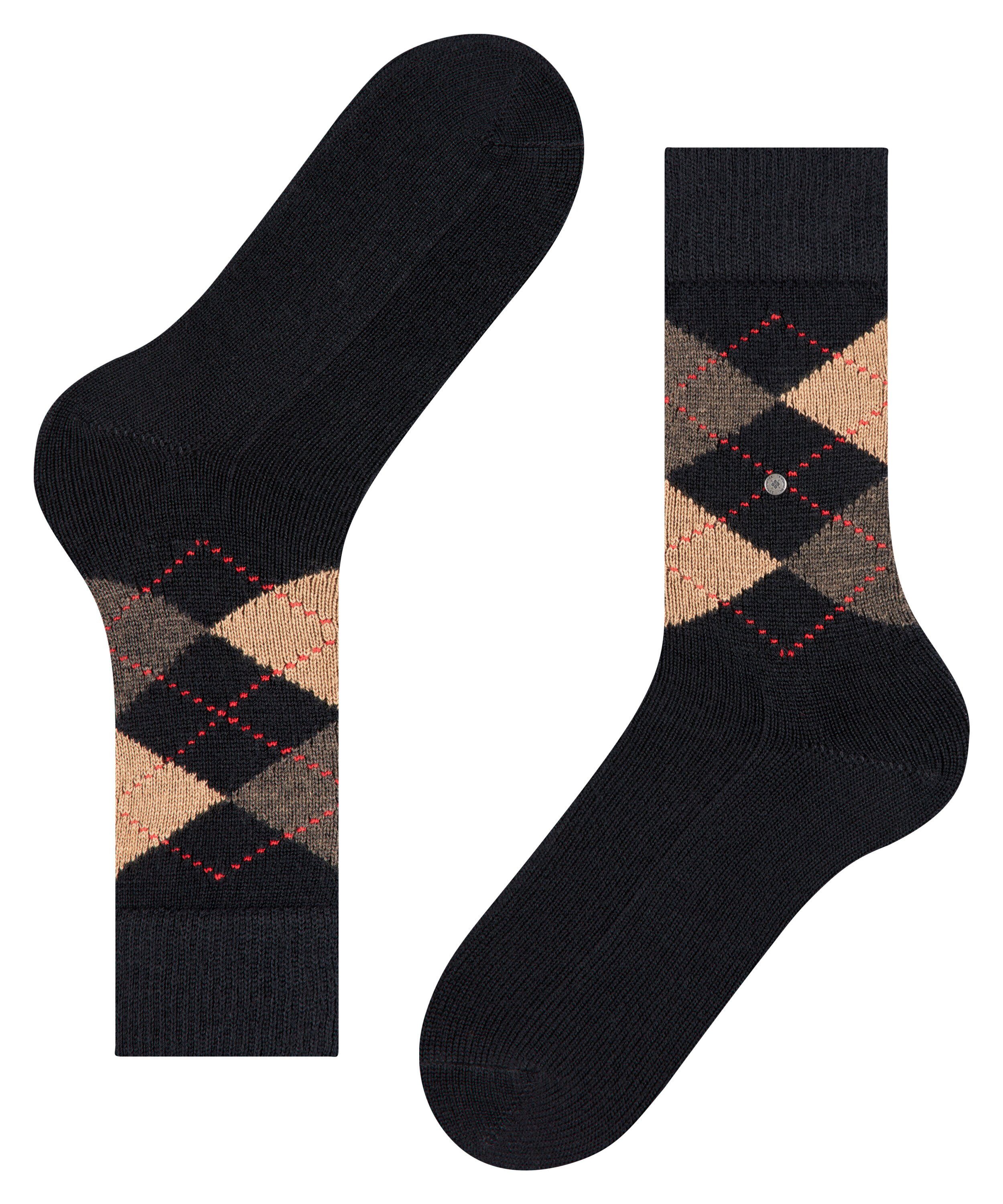 Socken Burlington (1-Paar) (3014) Preston black-sahara