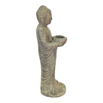 Oriental Galerie Dekofigur Buddha Figur stehend Kerzen Teelichthalter 50 cm (1 St)
