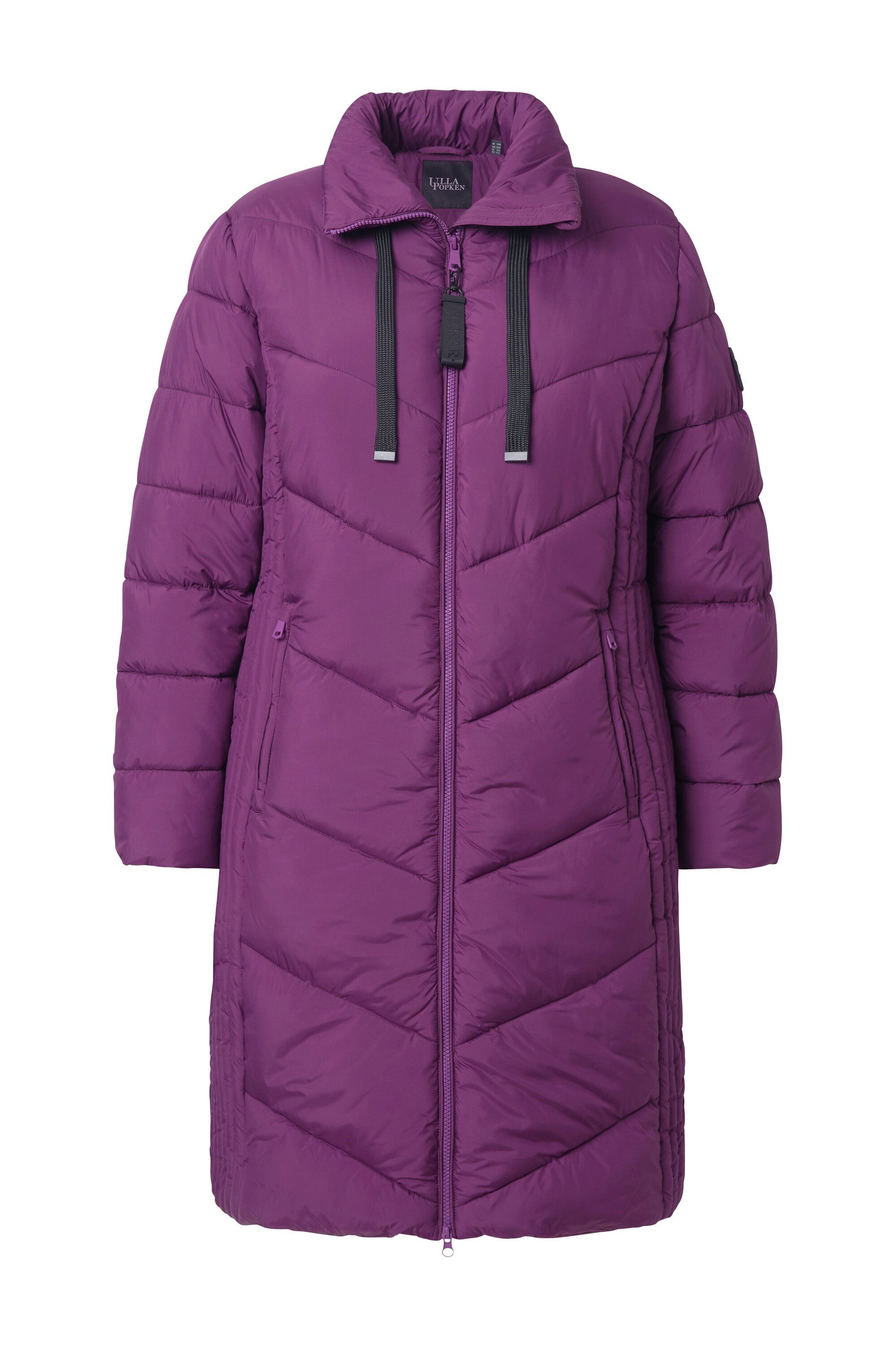 Ulla Popken Steppjacke HYPRAR Steppjacke wasserabweisend Stehkragen günstig online kaufen