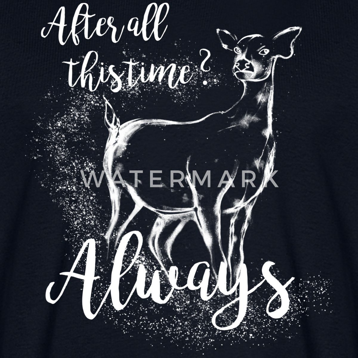 Spreadshirt T-Shirt Harry Potter After All This Time Always Männer Premium T-Shirt (1-tlg)