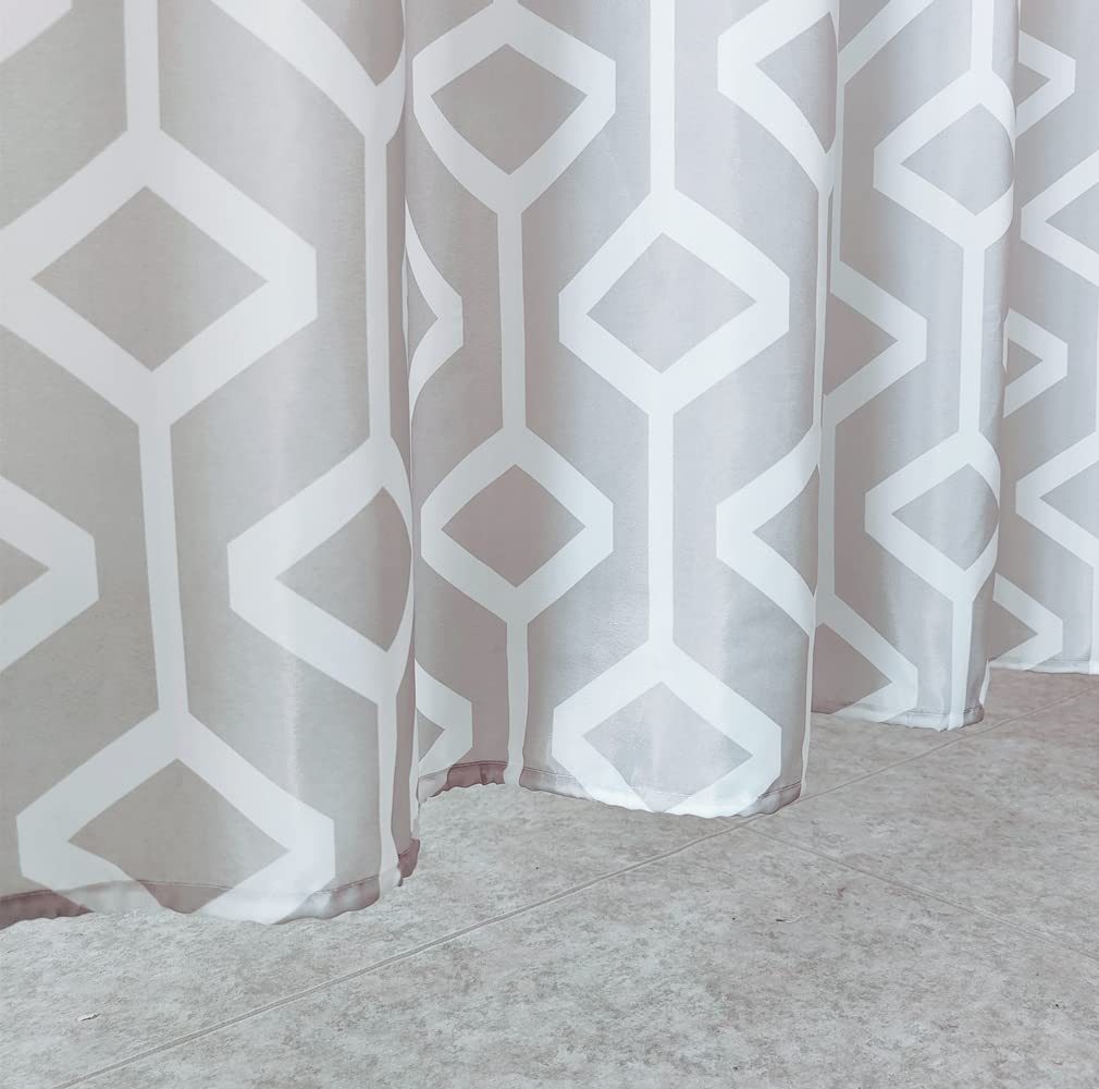 M&W DAS DESIGN Duschvorhang Shower curtains Anti schimmel Waschbar 180x200cm – Bild 2 von 5