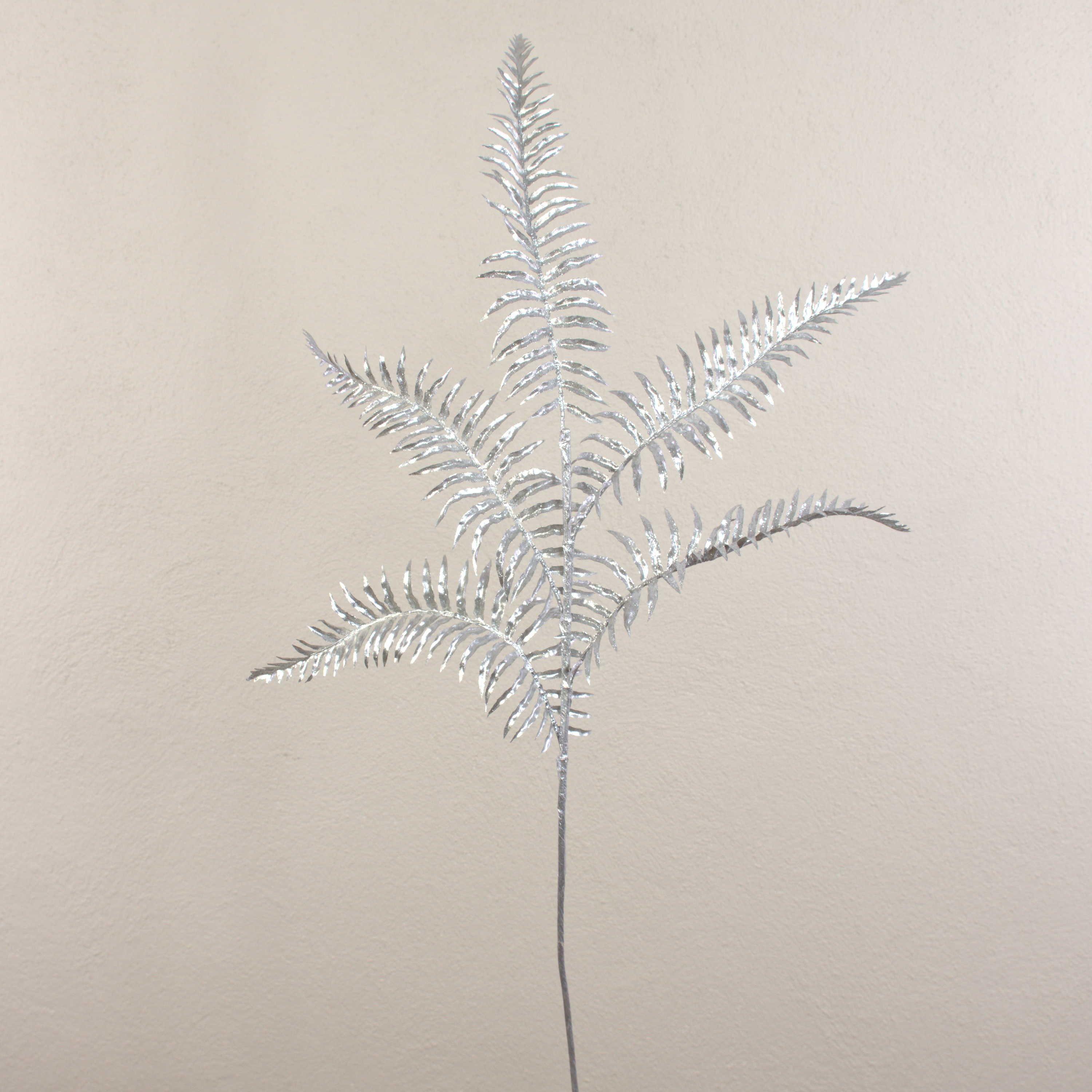 Kunstzweig Deko Boston Farn Zweig Nakhon, Silber, 100cm Farn (Schwertfarn), artplants, Höhe 120.0 cm