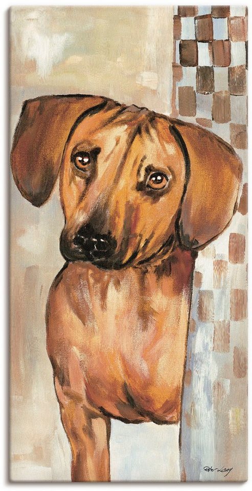 Artland Wandbild Hund, Haustiere (1 St), als Alubild, Leinwandbild,  Wandaufkleber oder Poster in versch. Größen