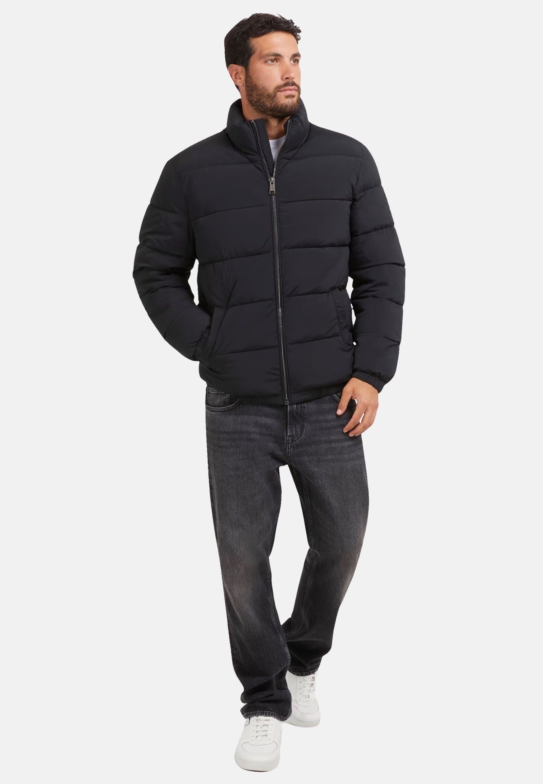 Guess Steppjacke Steppjacke Stretch Puffa Jacke (1-St)