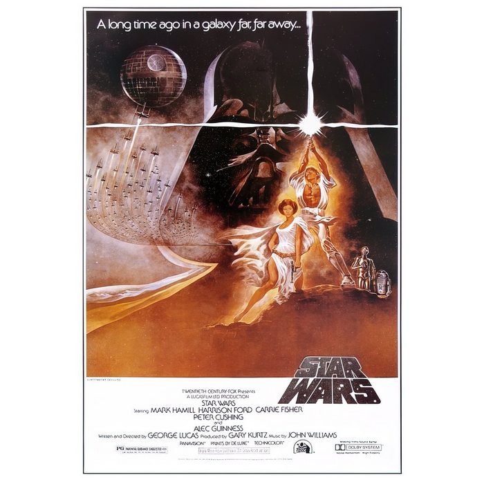 Star Wars Poster Star Wars Poster Style 'A' - American 61 x 91 5 cm