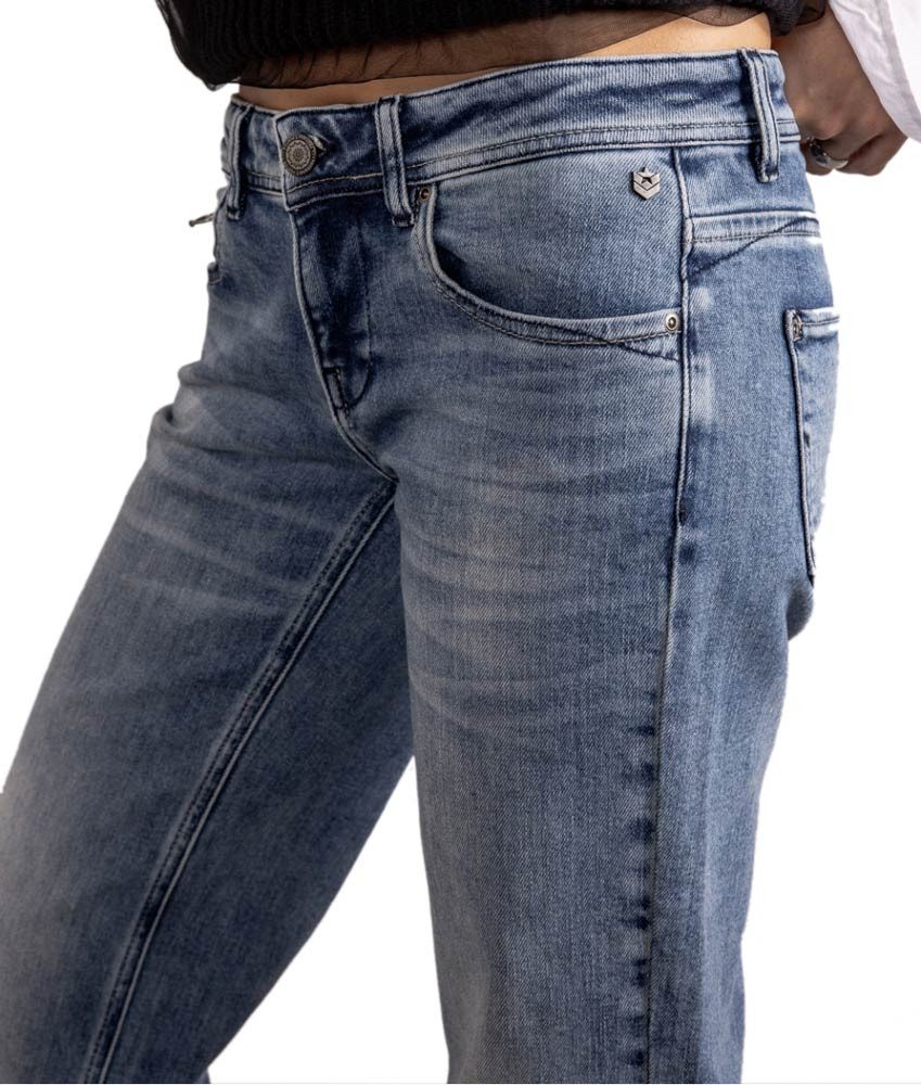 Freeman T. Porter Straight-Jeans Harlow stretch Denim midolo Gürtel nicht mit im Lieferumfang - nur zur Dekoration! – Bild 3 von 5