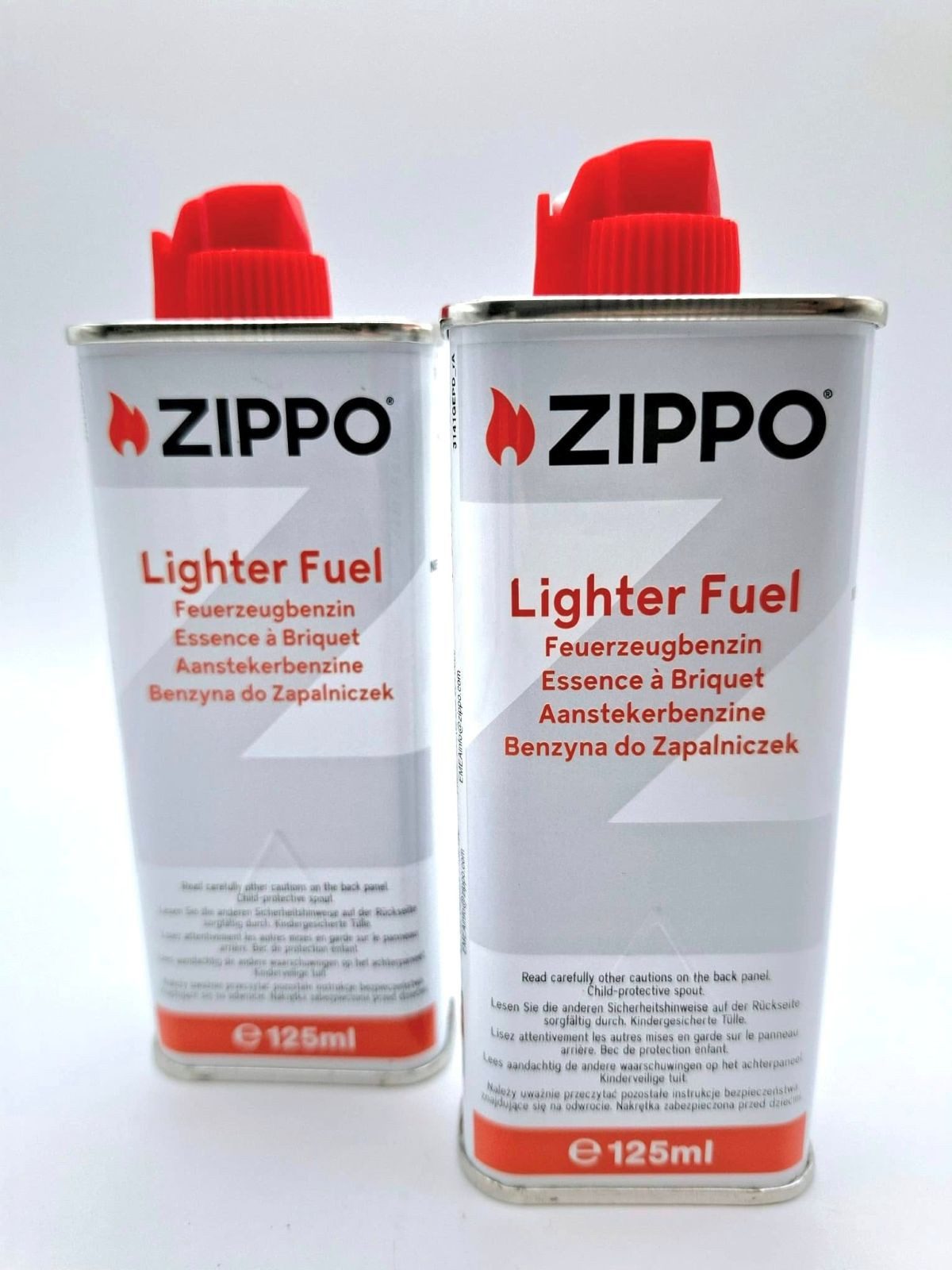 Zippo Feuerzeug Benzin 2 x Kanister das Original je 125 ml Feuerzeugbenzin