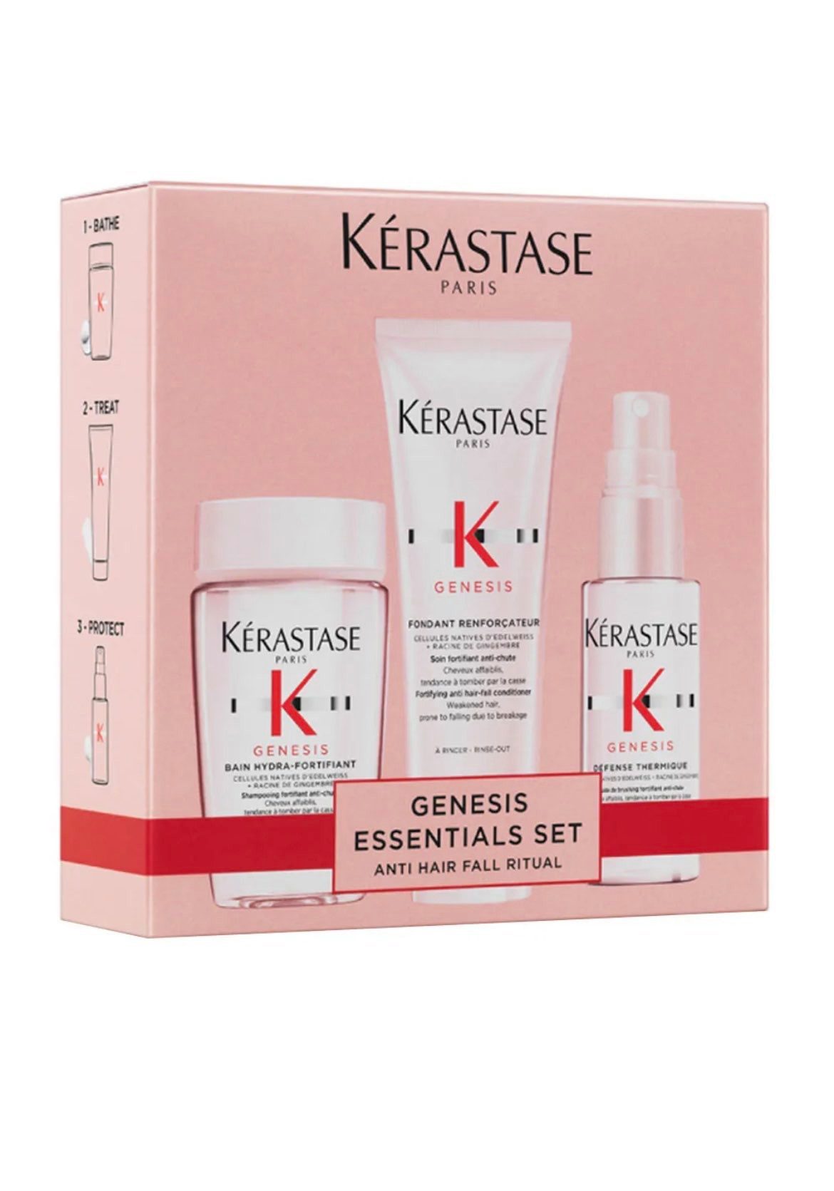 Kerastase Уход за волосами-Set Kérastase Genesis Le Voyage Discovery Set (3-tlg), 3-tlg.