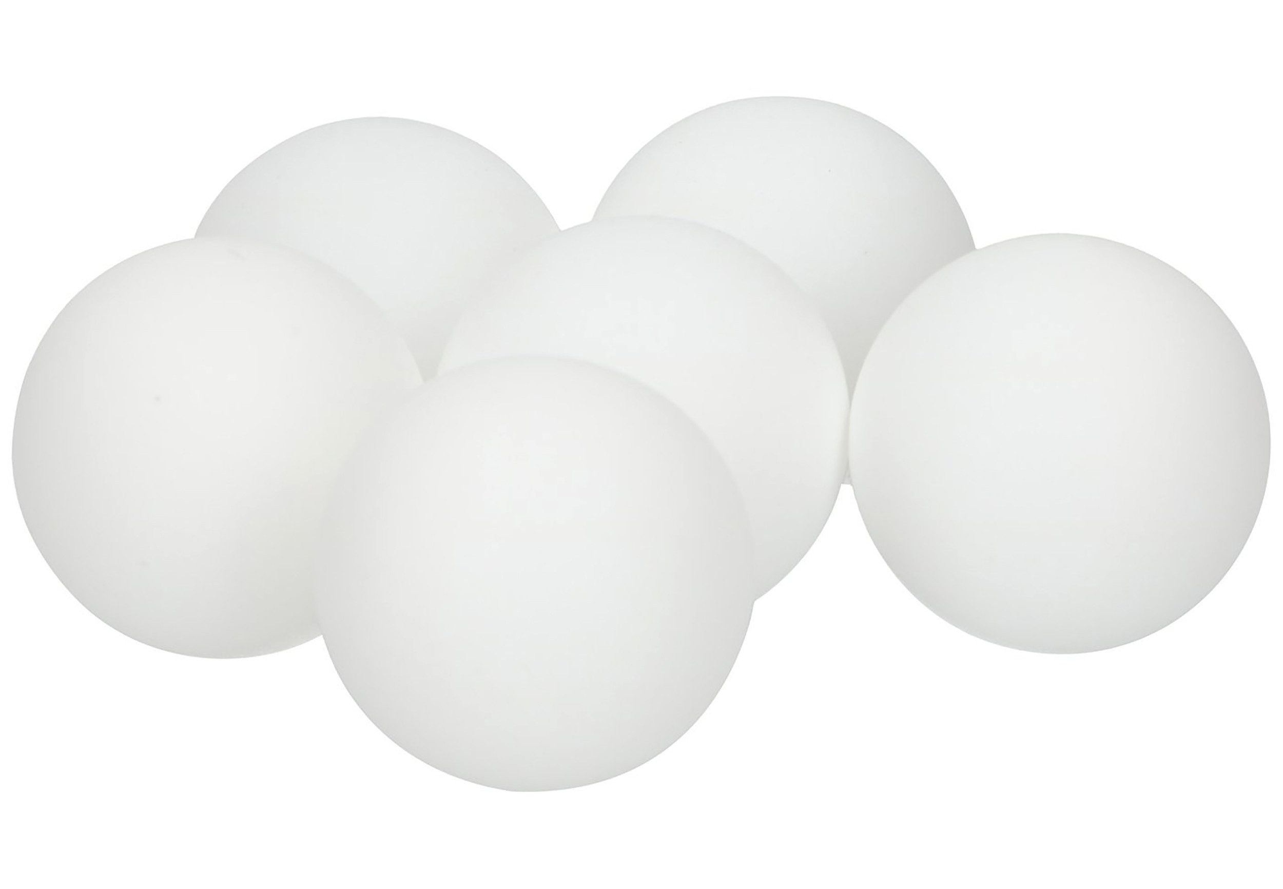 EDCO Tischtennisball 6X TISCHTENNISBALL Set 40mm Weiss Slazenger Tischtennisbälle 27 (6-St., 6er-Pack), Tischtennis Ball Bälle Ping Pong 6 Stück