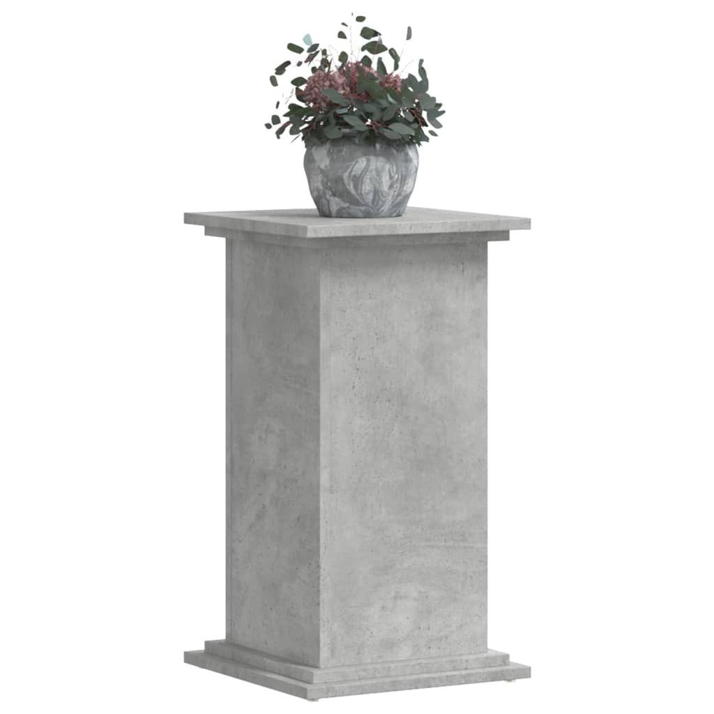 vidaXL Blumenständer Pflanzenständer Betongrau 33x33x60 cm günstig online kaufen