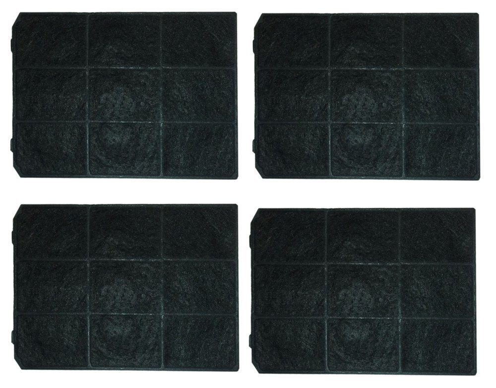 keenberk Aktivkohlefilter 4er Pack Ersatz Smeg KITC3R Umluftbetrieb - passend KSET610X KSET910X