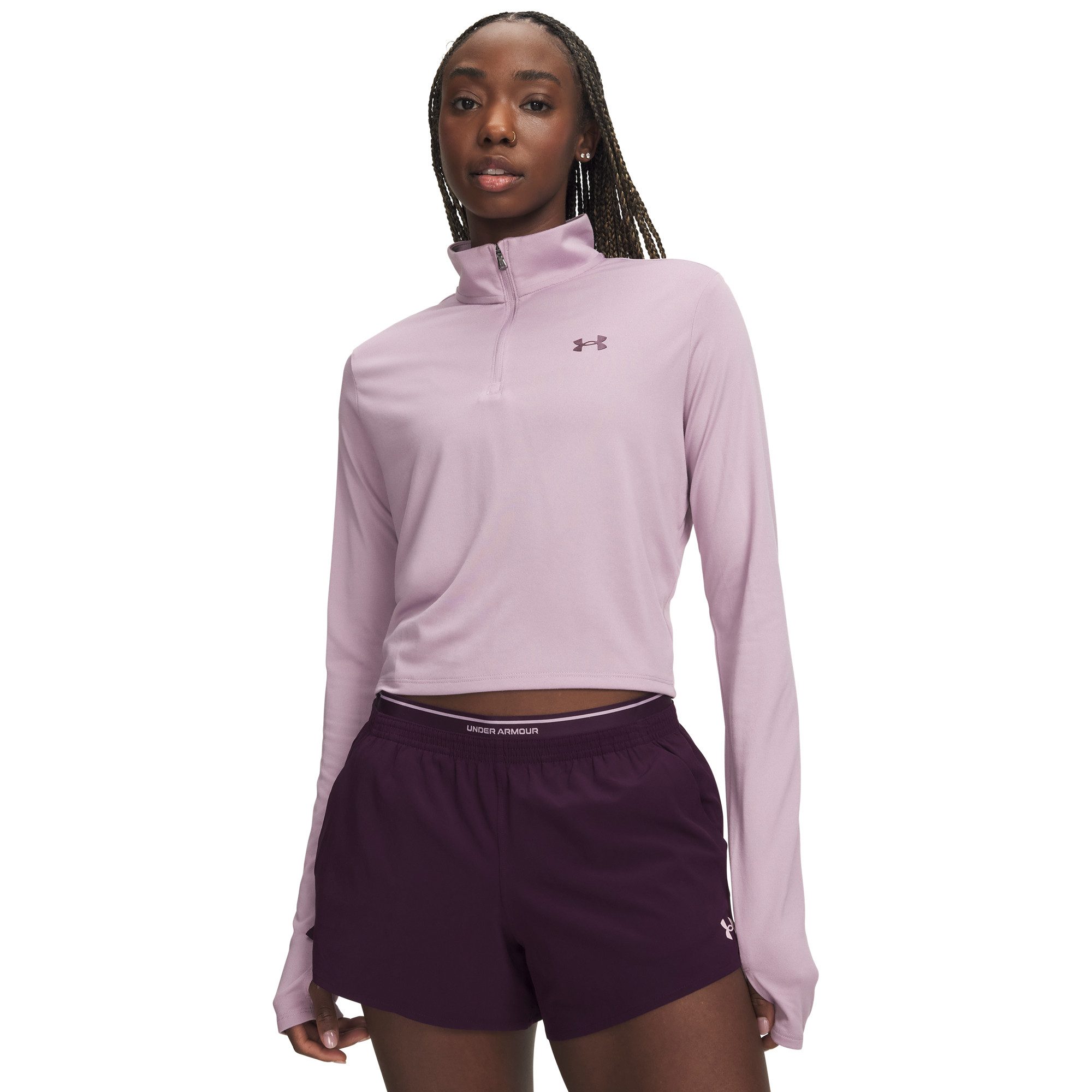 Under Armour® Fleecepullover Under Armour Damen Trainingstop Tech Branded HZ 6013693
