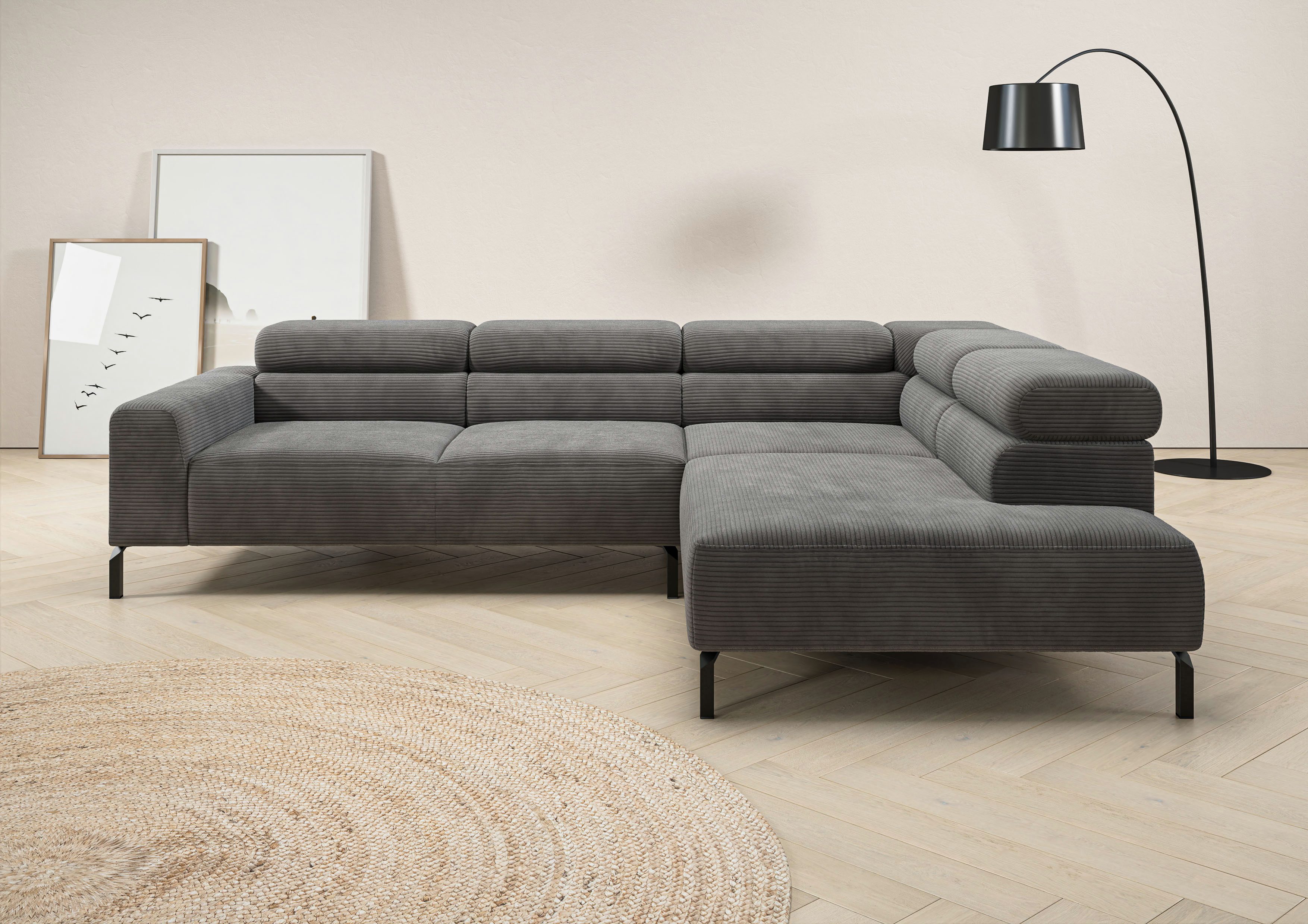 Places of Style Ecksofa Antonelli, L-Form, günstig online kaufen