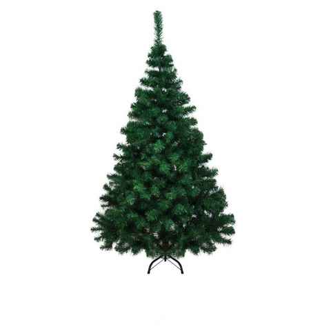 Haushalt International Künstlicher Weihnachtsbaum, Tannenbaum / Weihnachtsbaum, Inkl. Metallständer - 180 cm - Grün