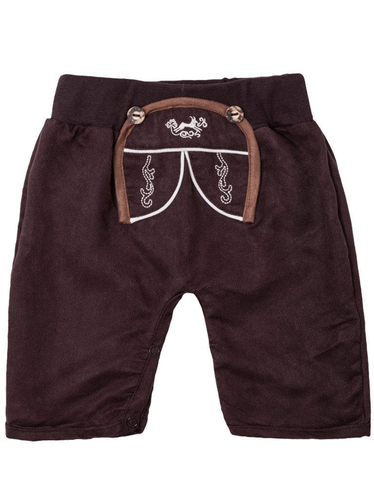 Isar-Trachten Trachtenlederhose Isar-Trachten Baby Jungen Trachtenhose Lederhose 6