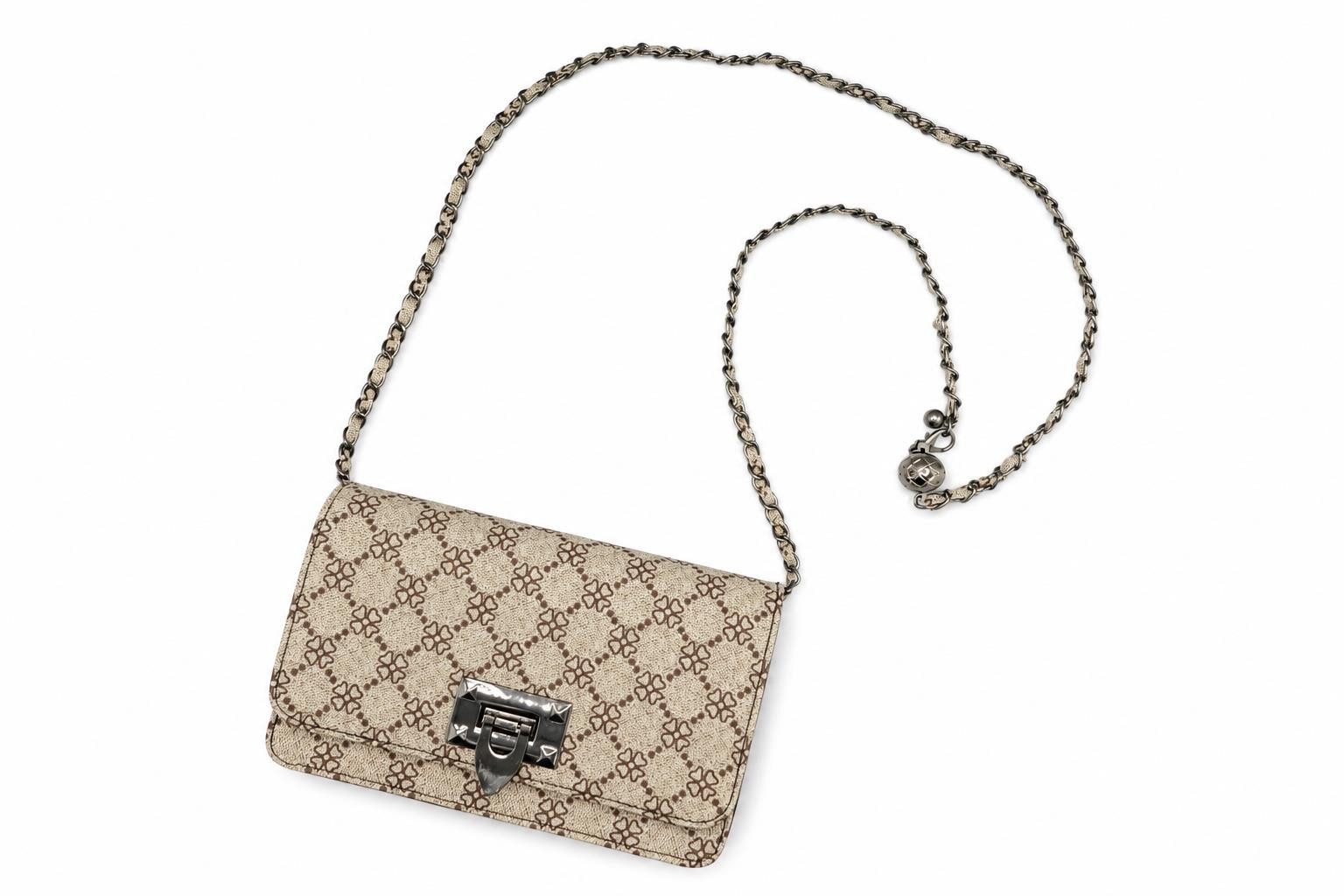 Eyecatcher Handtasche Elegante Damen Schultertasche mit Klappverschluss – Umhängetasche mit (Einzeln, Einzeln)